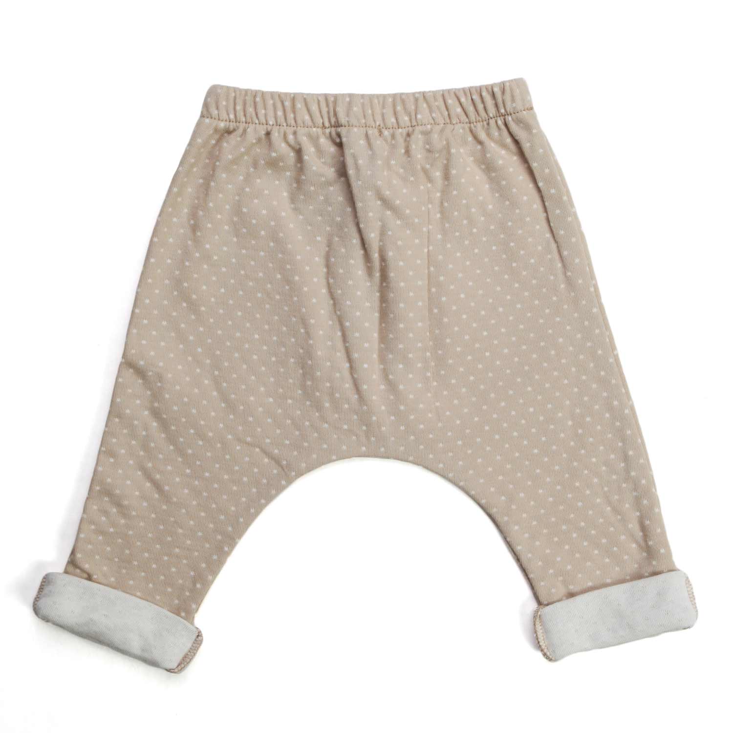 PANTALONE NEONATA BEIGE - annameglio.com abbigliamento moda