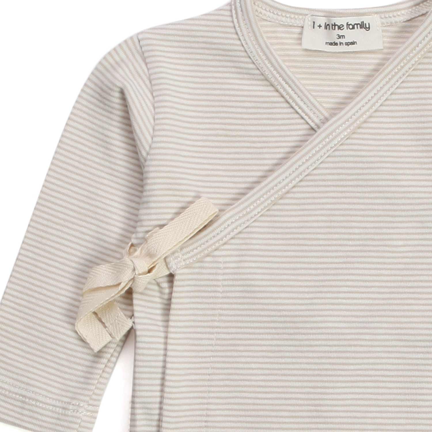 T-SHIRT LUNGA BEIGE NEONATA - annameglio.com abbigliamento moda