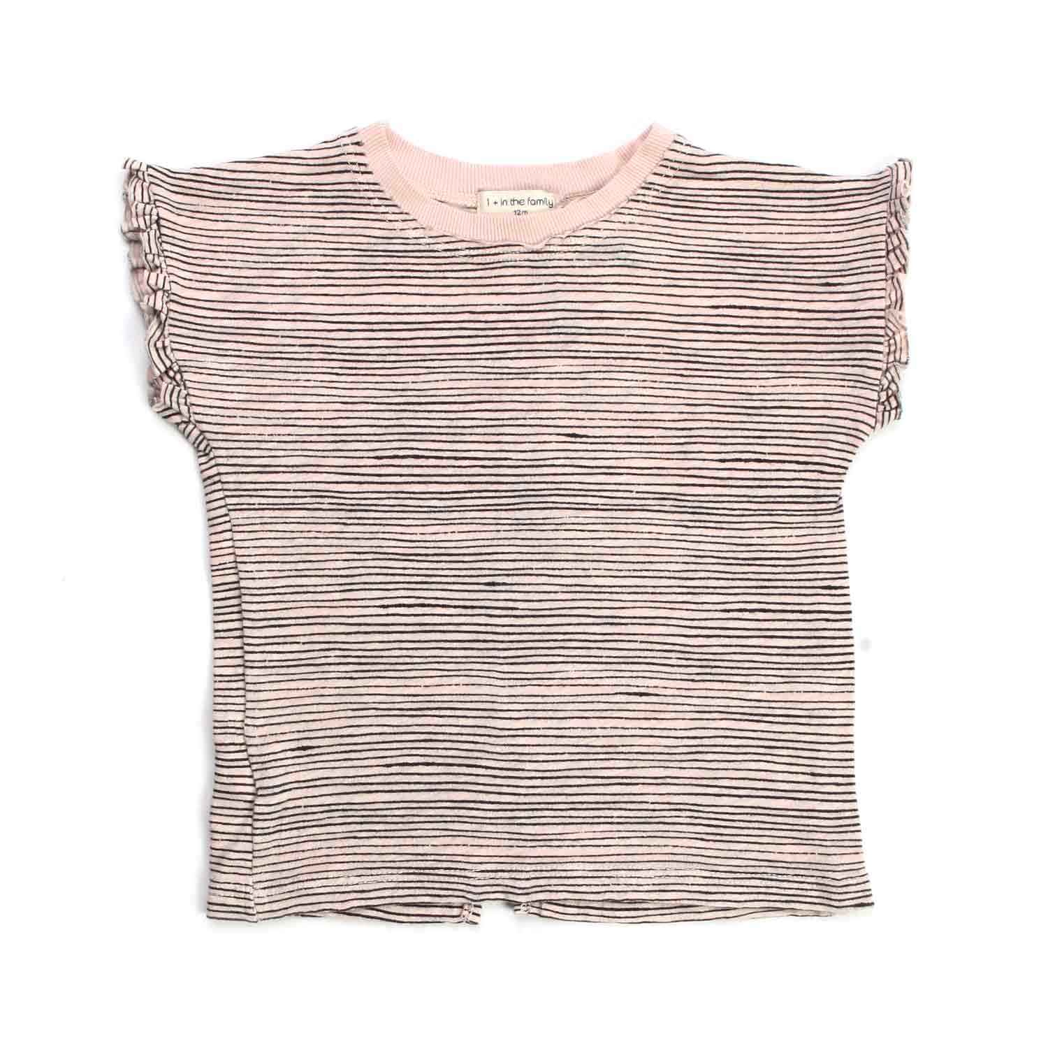 T-SHIRT ROSA MILLERIGHE BAMBINA E NEONATA - annameglio.com abbigliamento moda