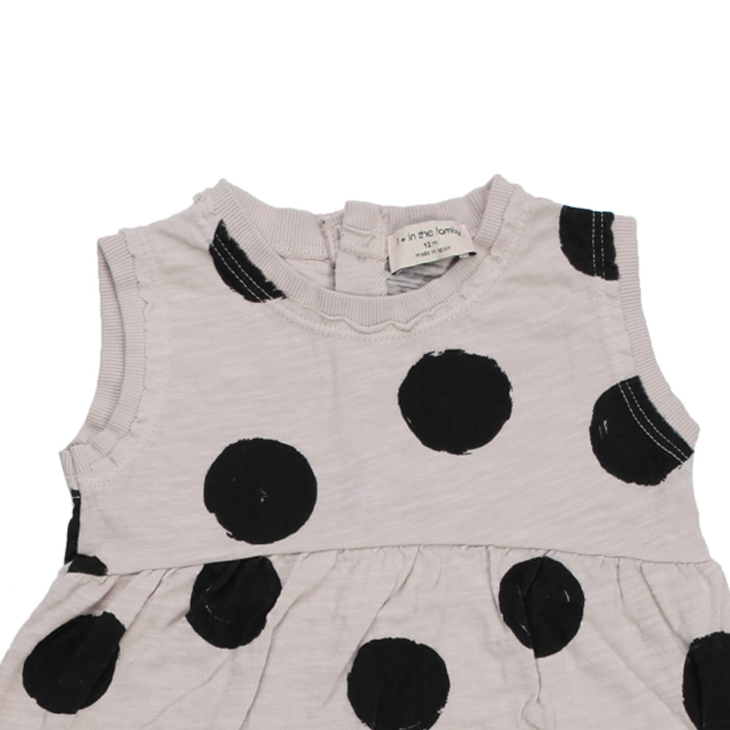 TUTINA GRIGIA E NERA BAMBINA E NEONATA - annameglio.com abbigliamento moda