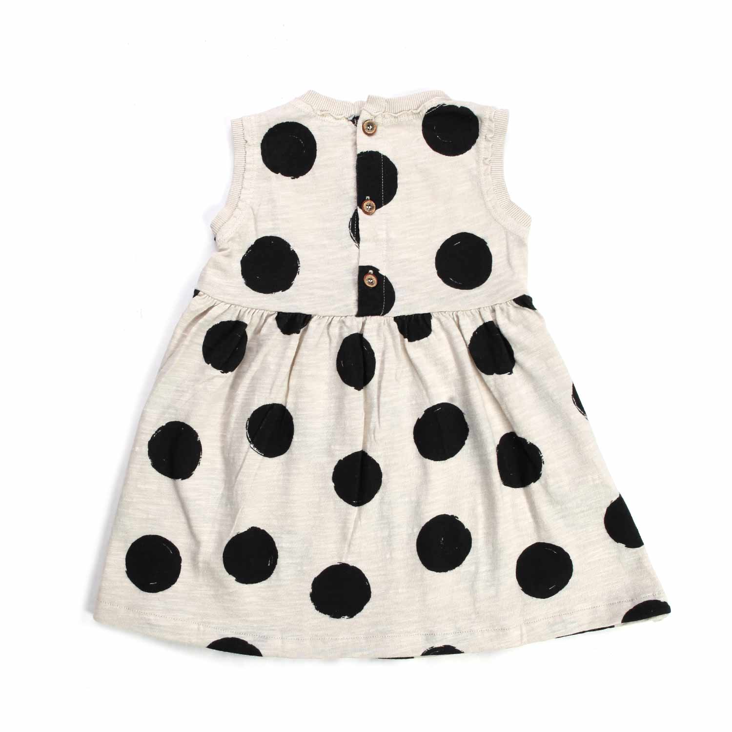 MINI ABITO PANNA A POIS BIMBA E BAMBINA - annameglio.com abbigliamento moda