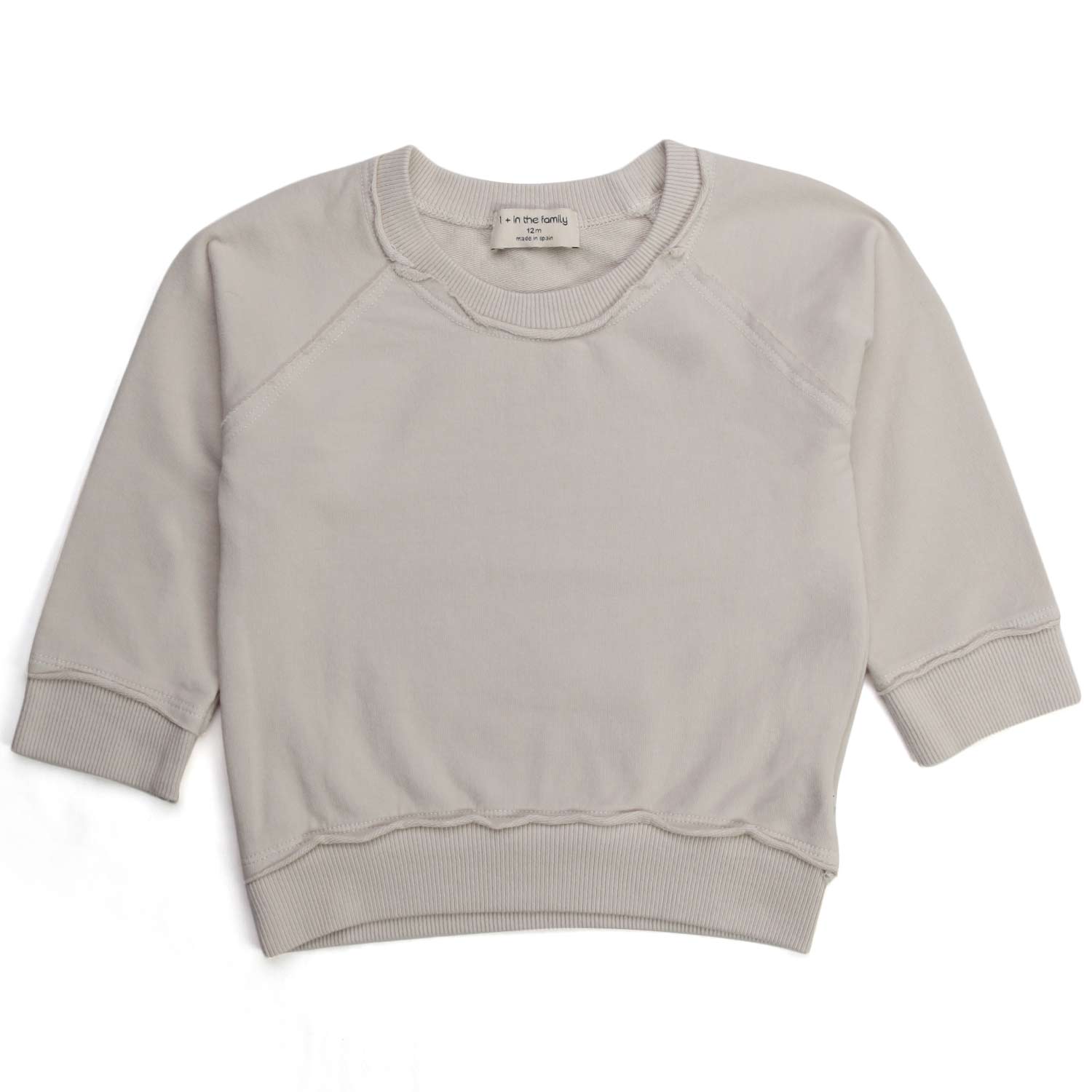 FELPA BEIGE COTONE BABY - annameglio.com abbigliamento moda