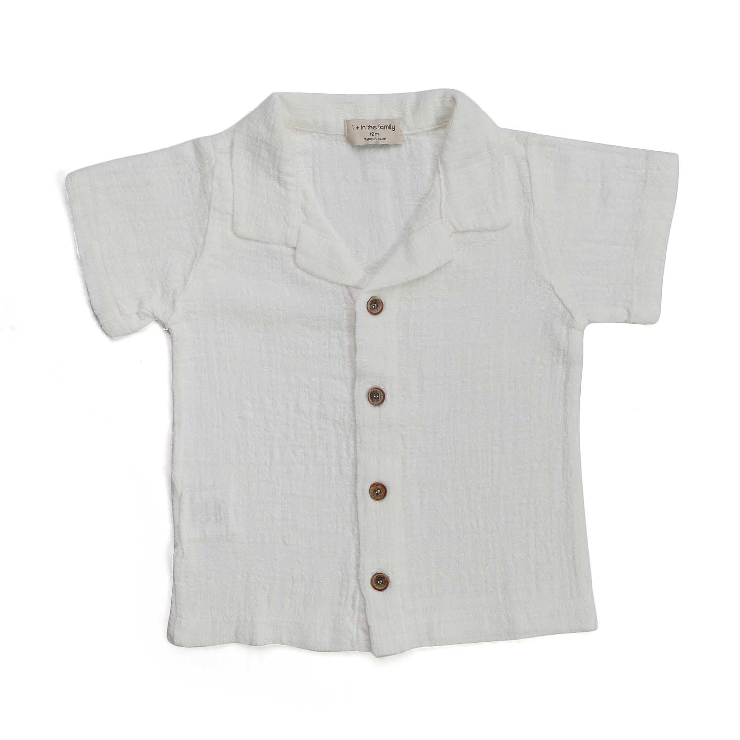 CAMICIA BIANCA BIMBO BABY - annameglio.com abbigliamento moda