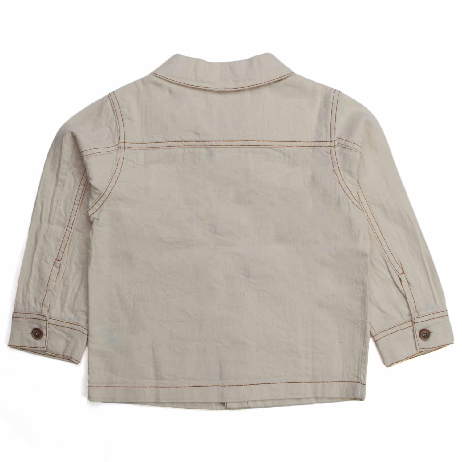 CAMICIA BEIGE BIMBO - annameglio.com abbigliamento moda