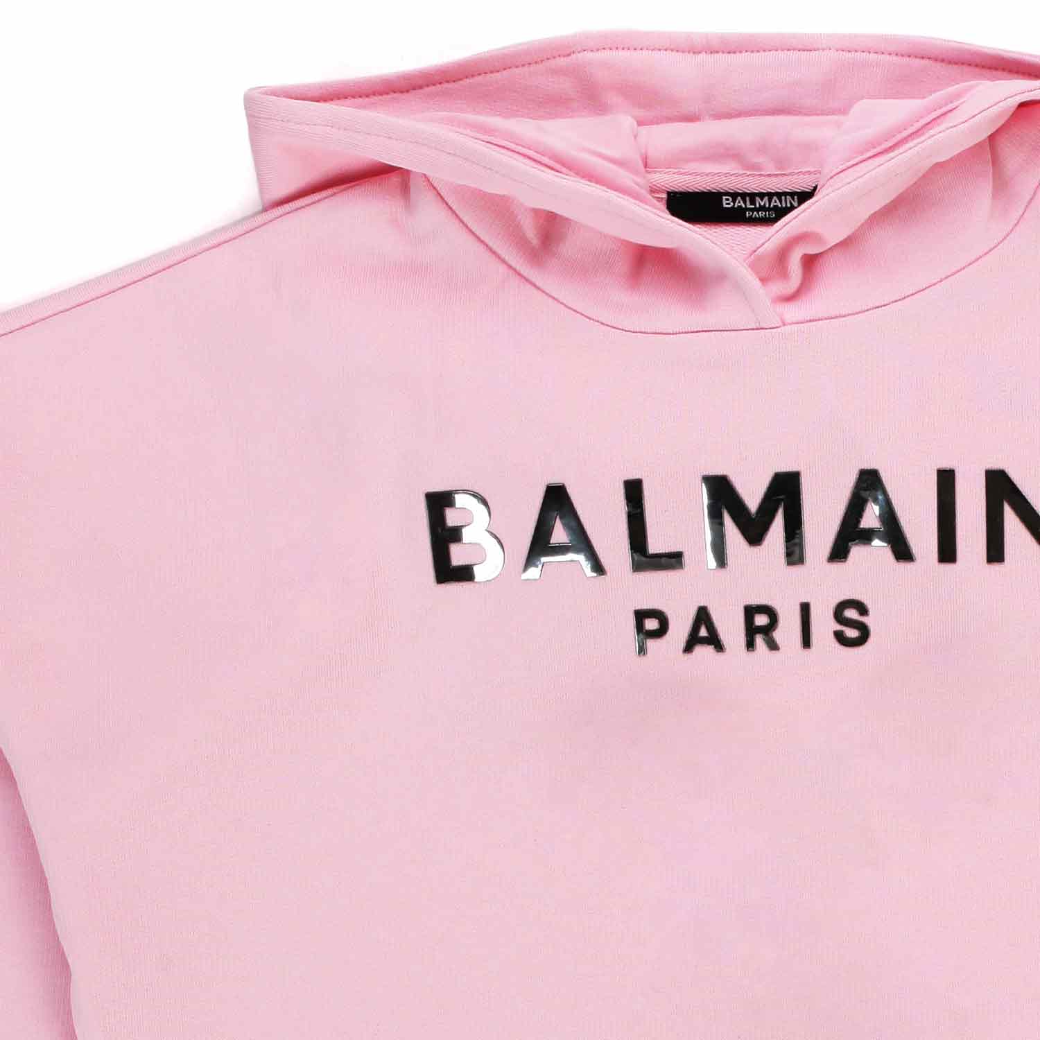 FELPA CROPPED ROSA BAMBINA E TEENAGER - annameglio.com abbigliamento moda