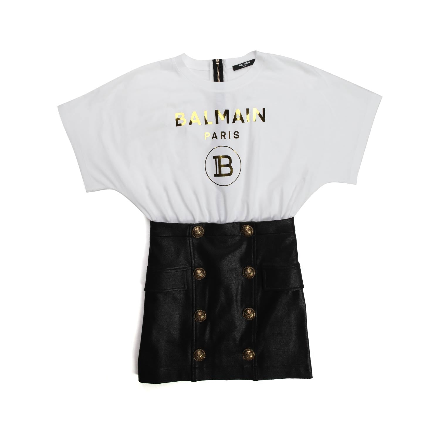 ABITO BIANCO E NERO GIRL - annameglio.com abbigliamento moda
