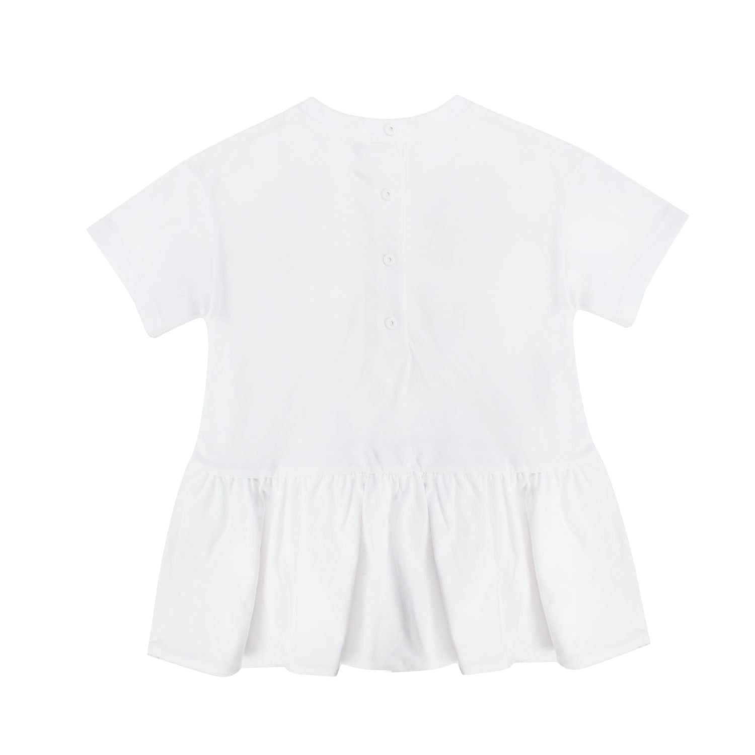 Baby abito in coto con stampa oro - annameglio.com abbigliamento moda