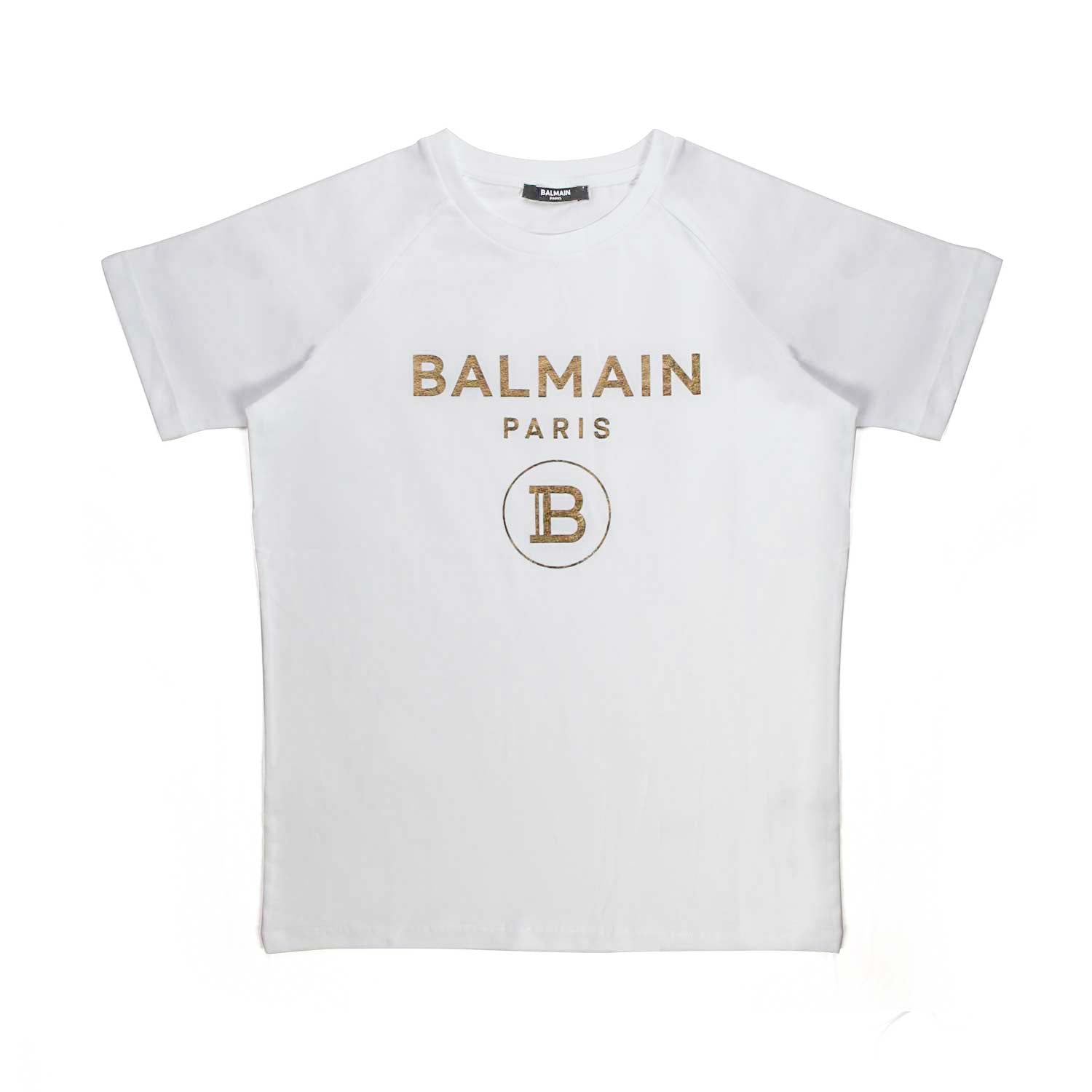 T-SHIRT LOGO ORO BAMBINA TEEN - annameglio.com abbigliamento moda