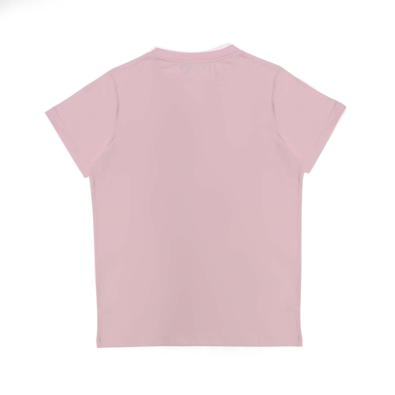 T-SHIRT ROSA LOGO TEEN E BAMBINA - annameglio.com abbigliamento moda