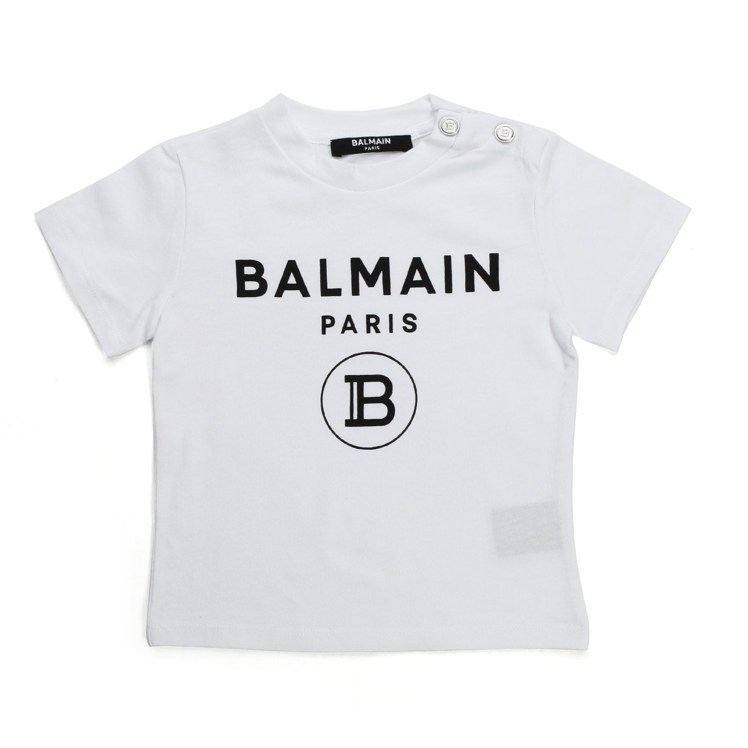 T-shirt bianca bambina stampa logo - annameglio.com abbigliamento moda