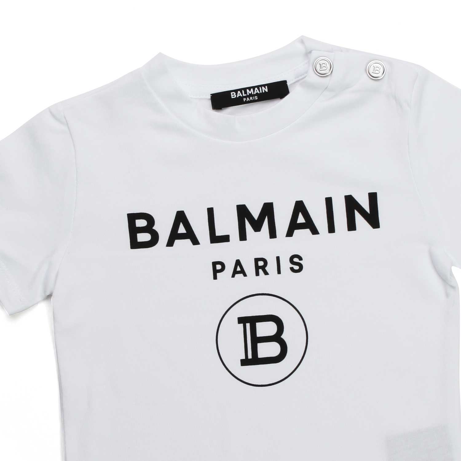 T-shirt bianca bambina stampa logo - annameglio.com abbigliamento moda