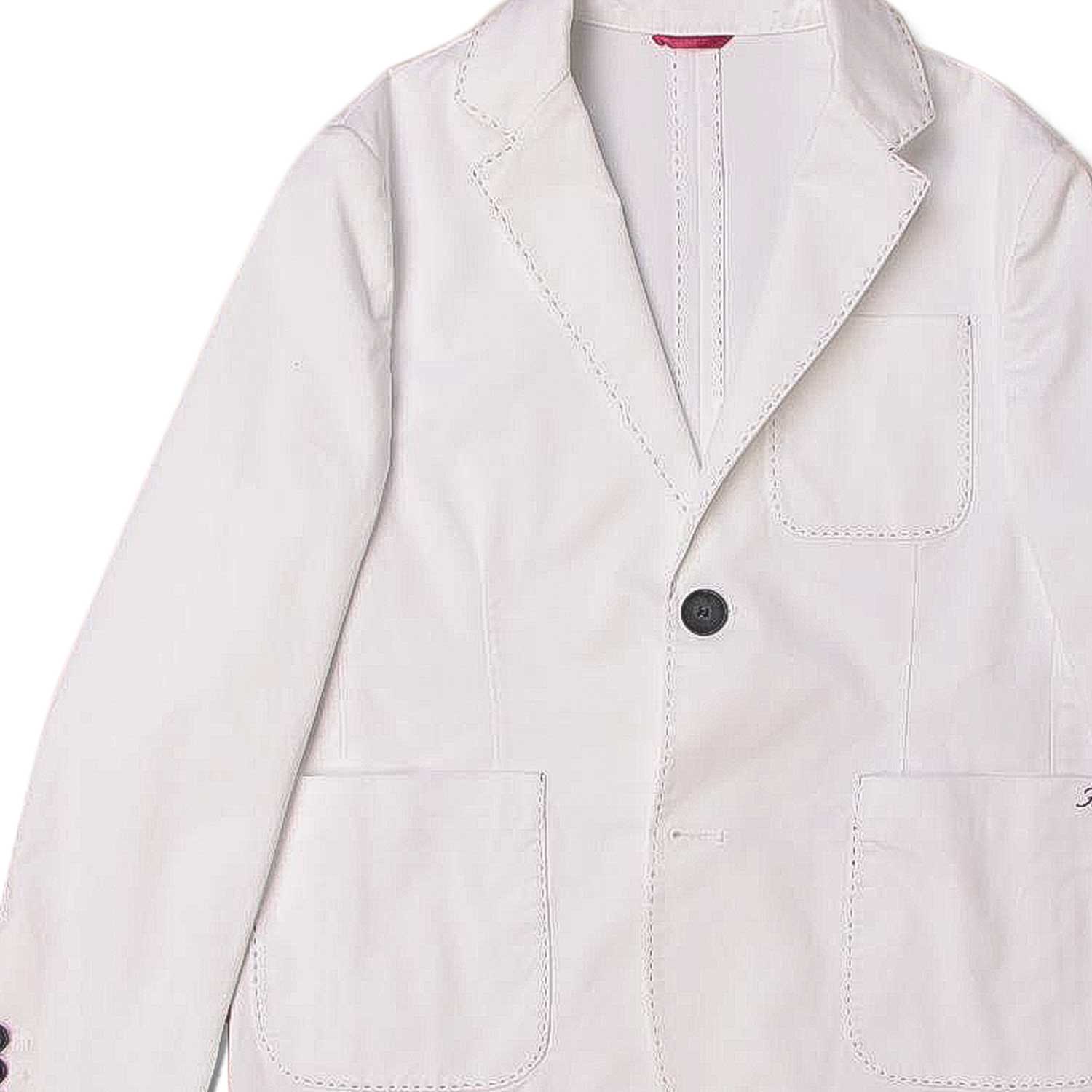 GIACCA BIANCO LATTE BAMBINO E TEENAGER - annameglio.com abbigliamento moda