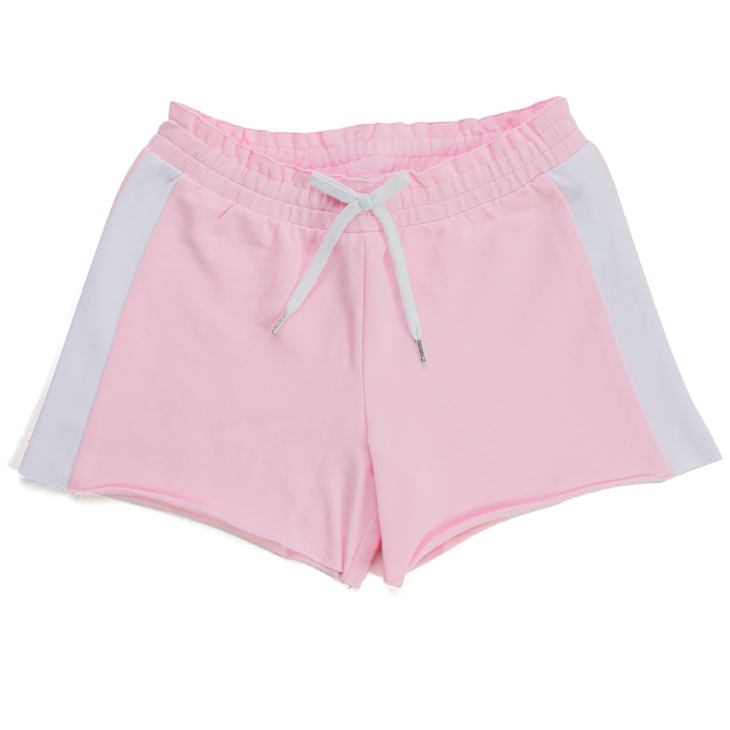 SHORTS BIANCHI E ROSA BAMBINA - annameglio.com abbigliamento moda