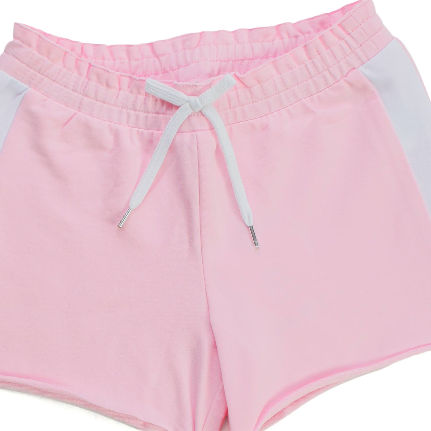SHORTS BIANCHI E ROSA BAMBINA - annameglio.com abbigliamento moda