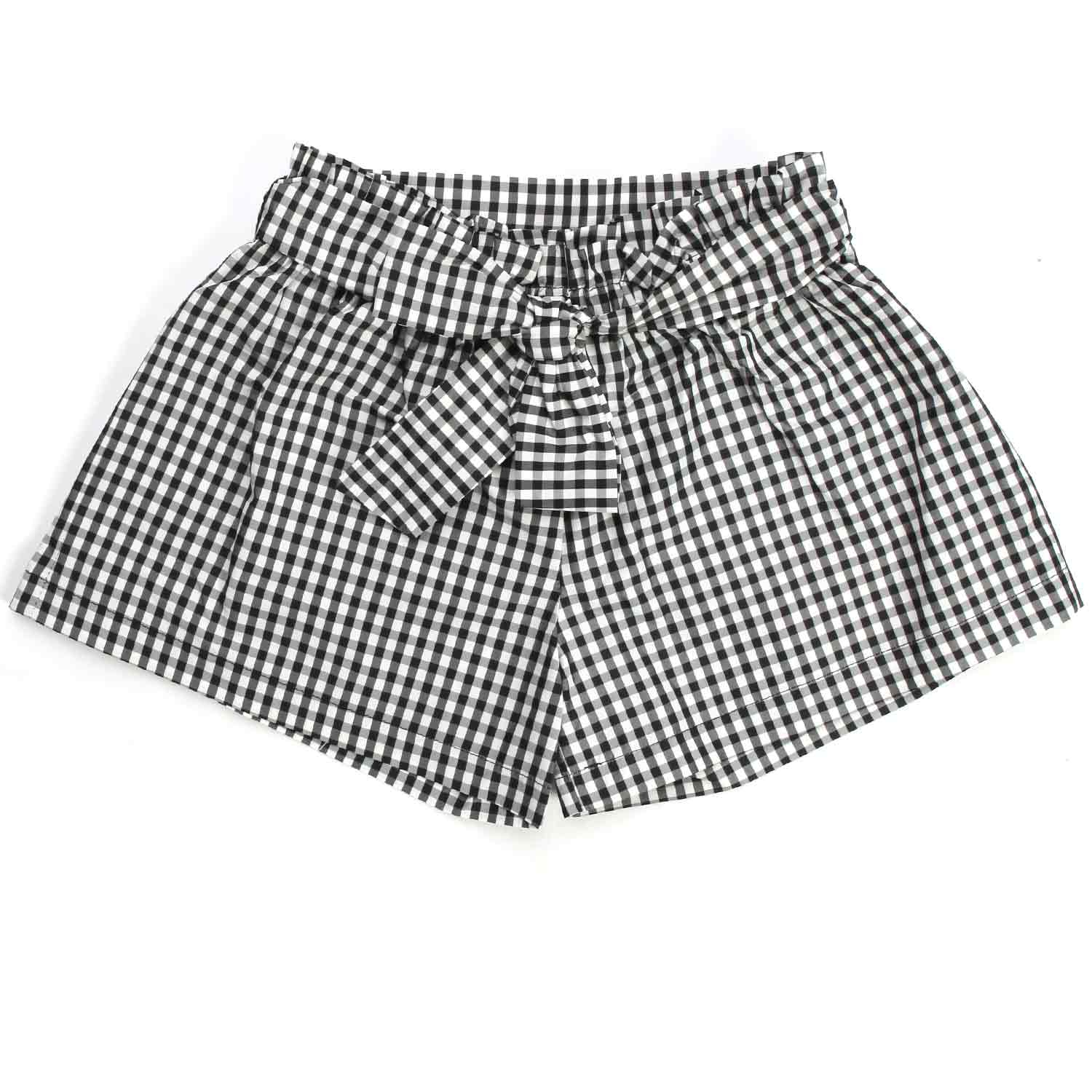 SHORTS BAMBINA FANTASIA VICHY - annameglio.com abbigliamento moda