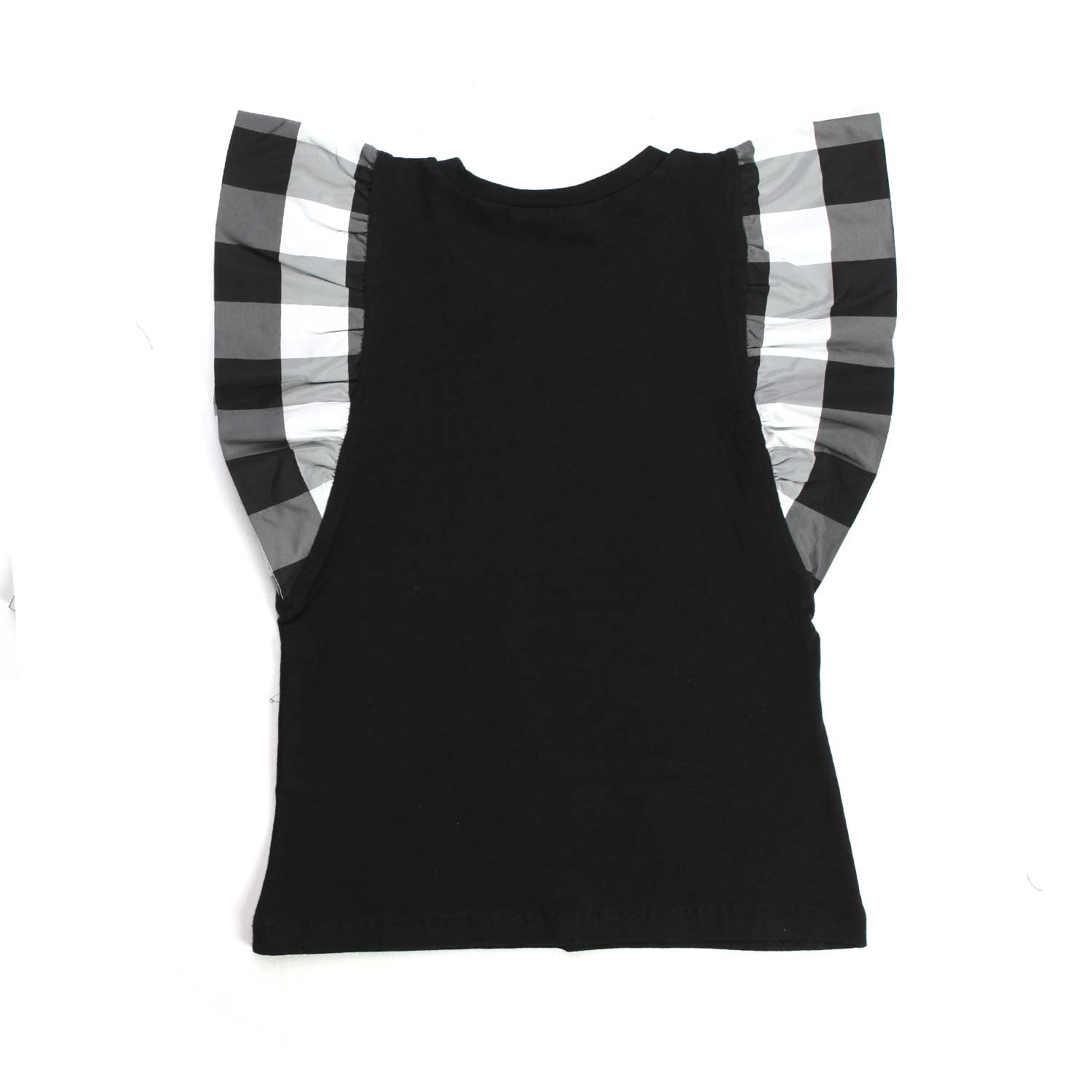 TOP NERO E BIANCO BAMBINA - annameglio.com abbigliamento moda