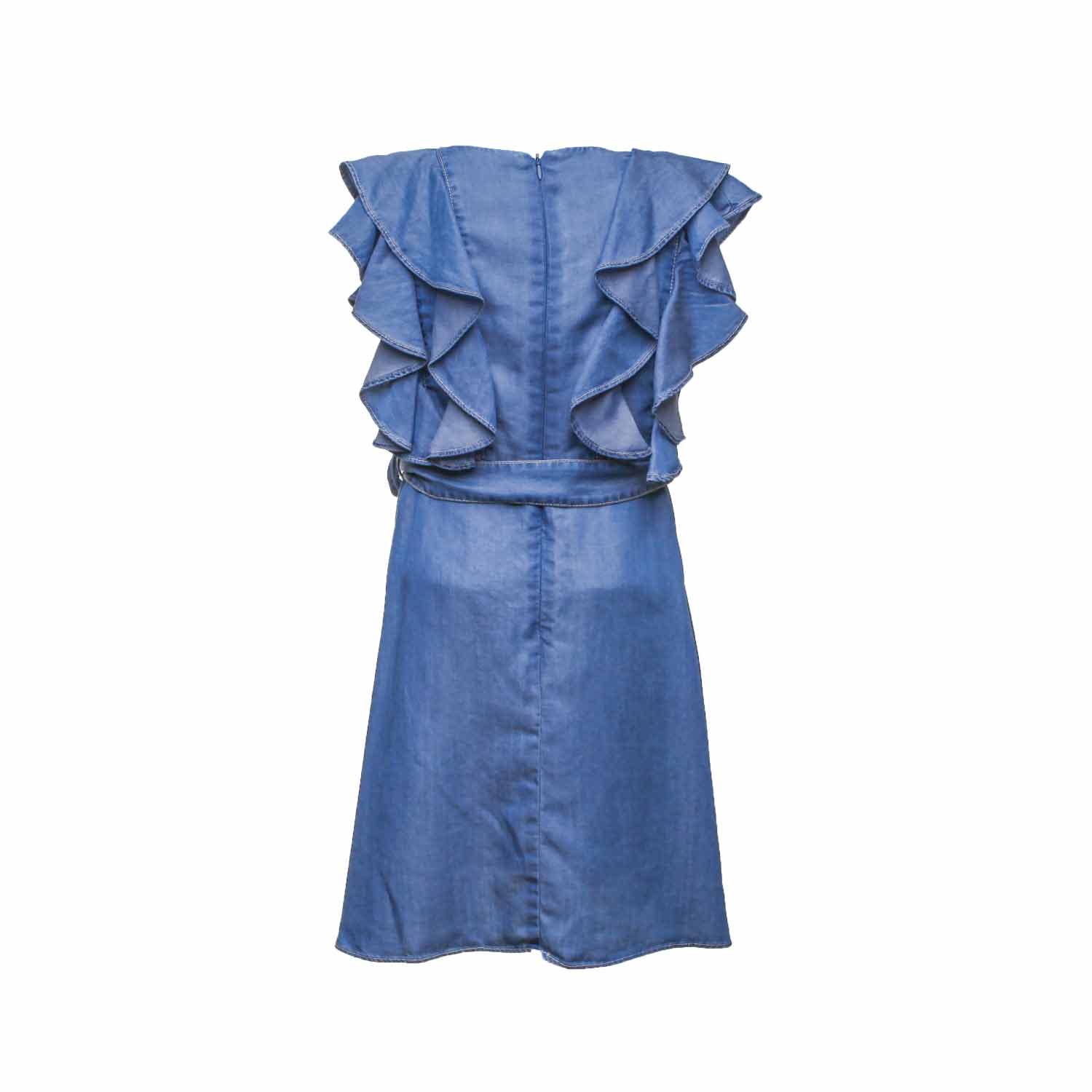 ABITO BLU DENIM BAMBINA TEEN - annameglio.com abbigliamento moda