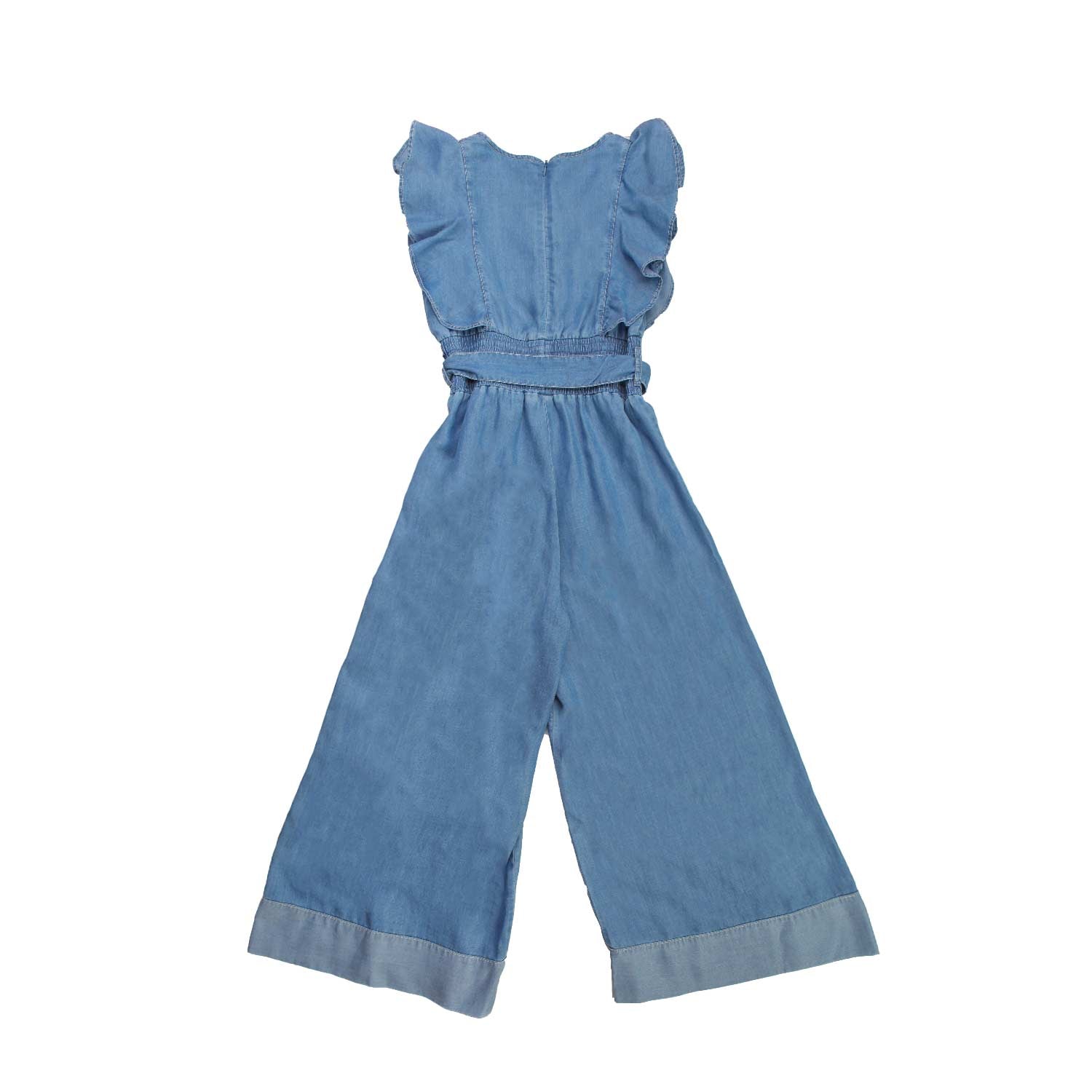 TUTA EFFETTO DENIM BAMBINA TEEN - annameglio.com abbigliamento moda