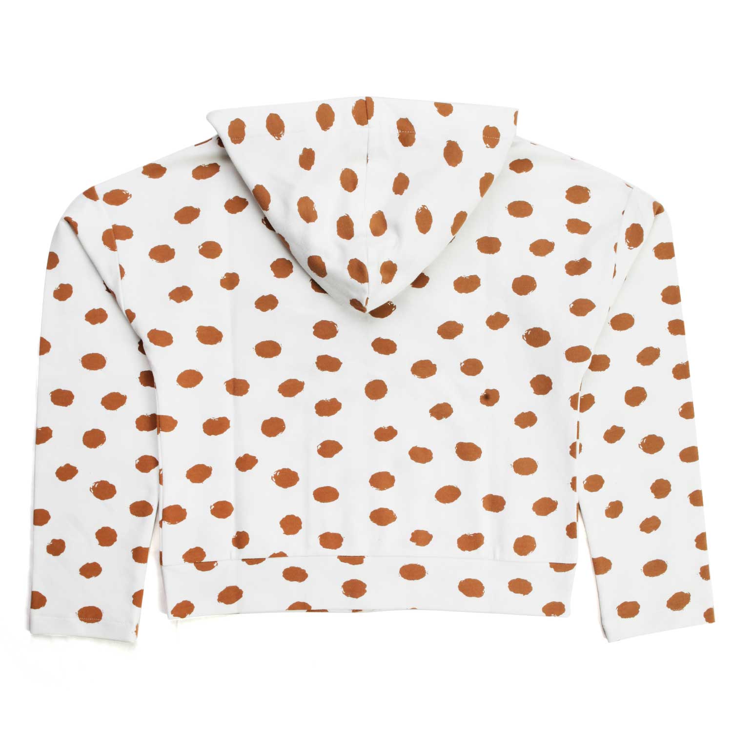 FELPA BIANCA E CAMMELLO BAMBINA E TEENAGER - annameglio.com abbigliamento moda