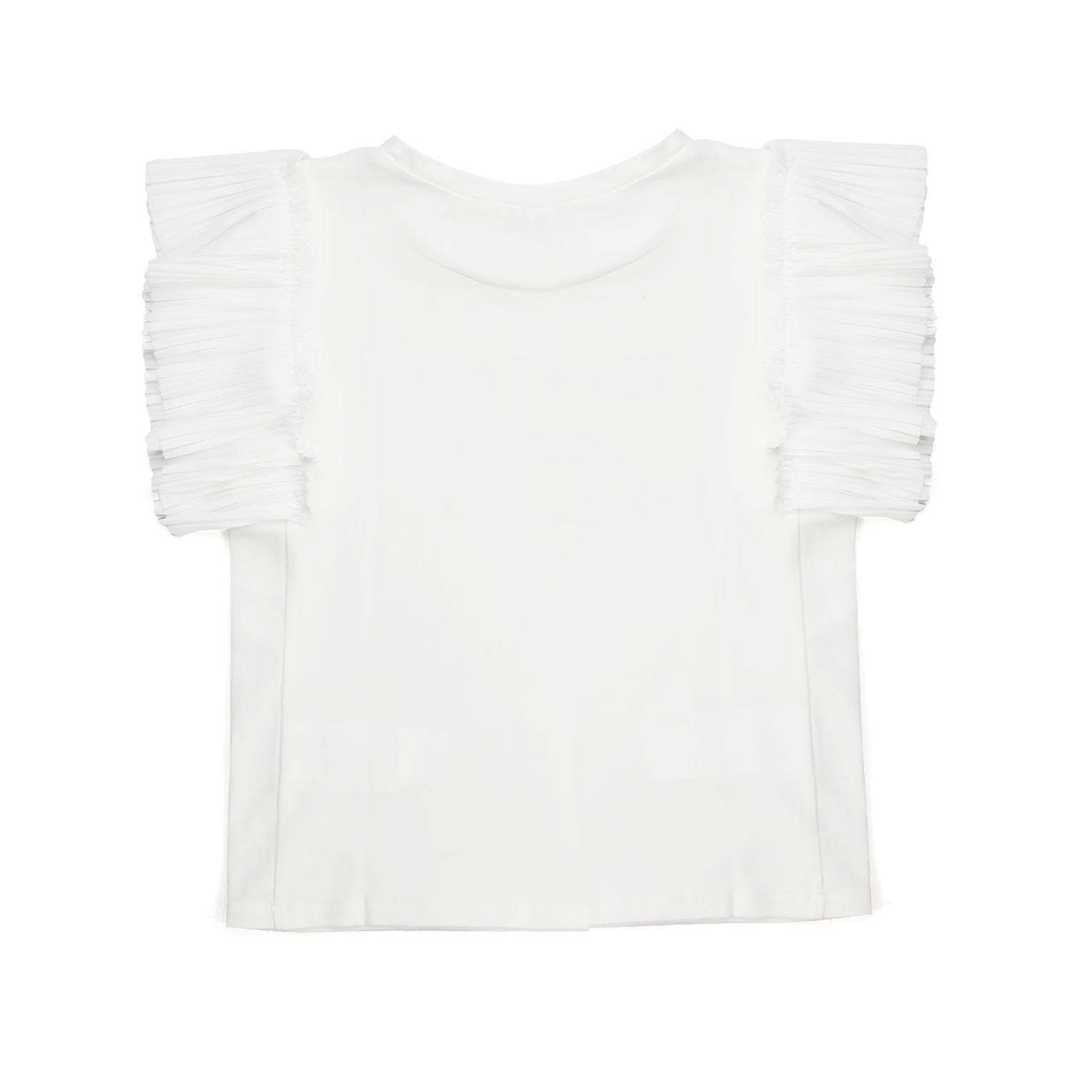 T-SHIRT STAMPA GLITTER BAMBINA TEEN - annameglio.com abbigliamento moda