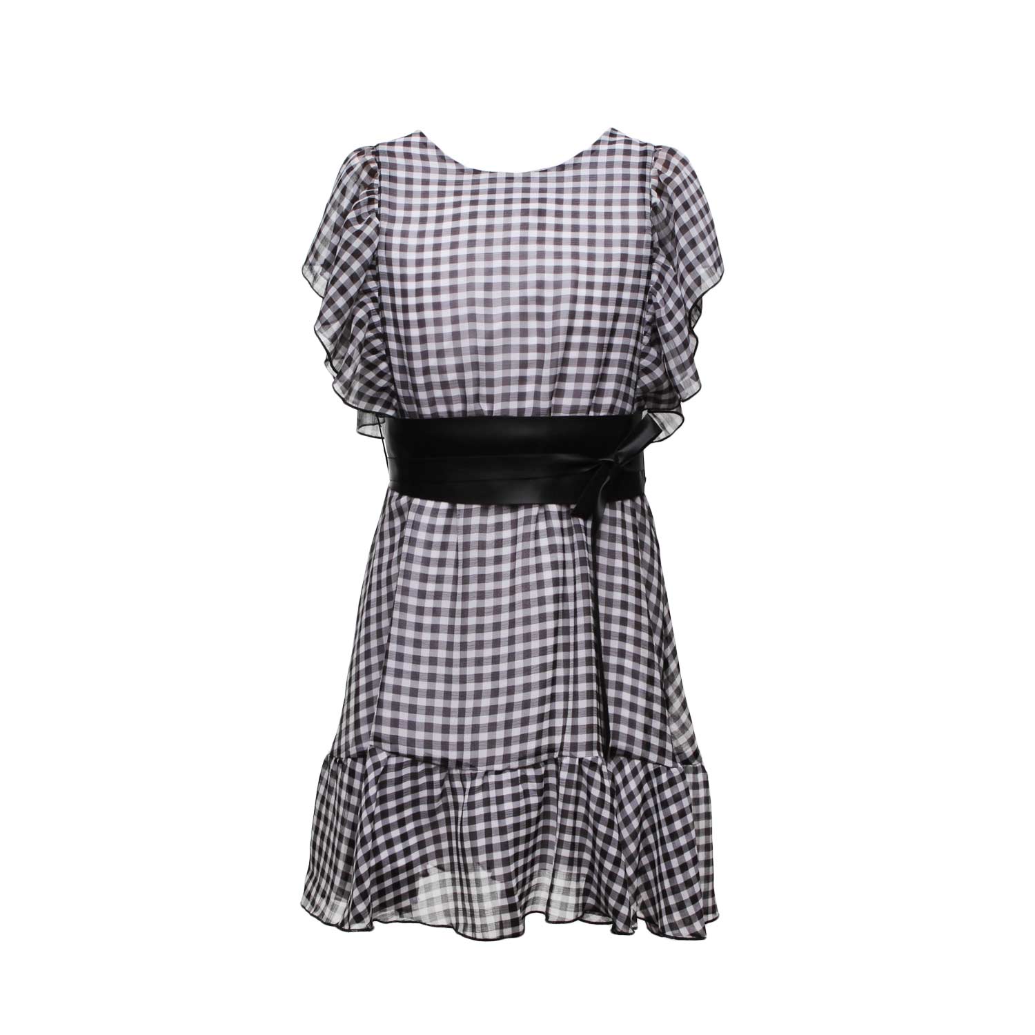 ABITO VICHY CON CINTURA GIRL - annameglio.com abbigliamento moda