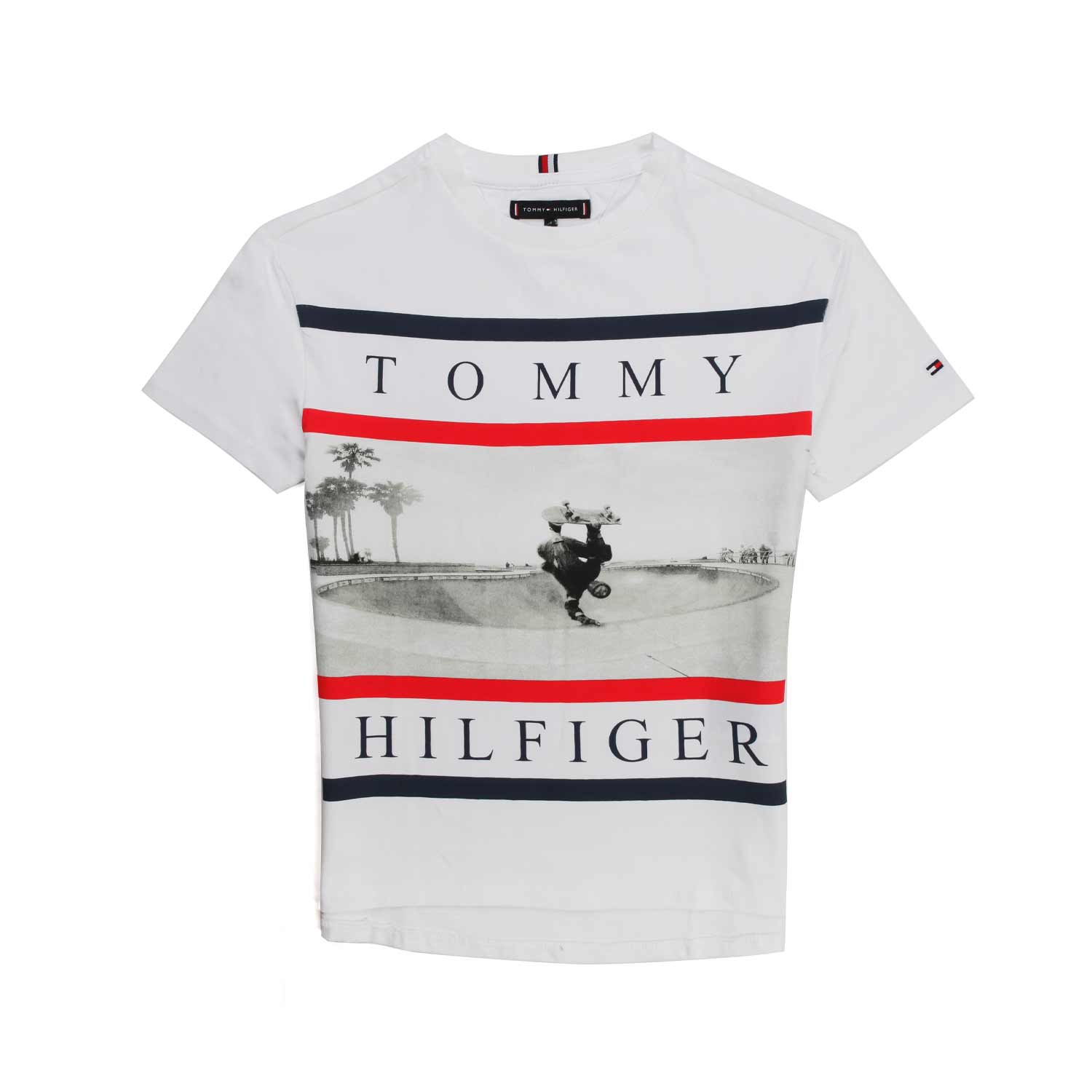 T-SHIRT SKATEBOARDER BIANCA BAMBINO E TEEN - annameglio.com abbigliamento moda