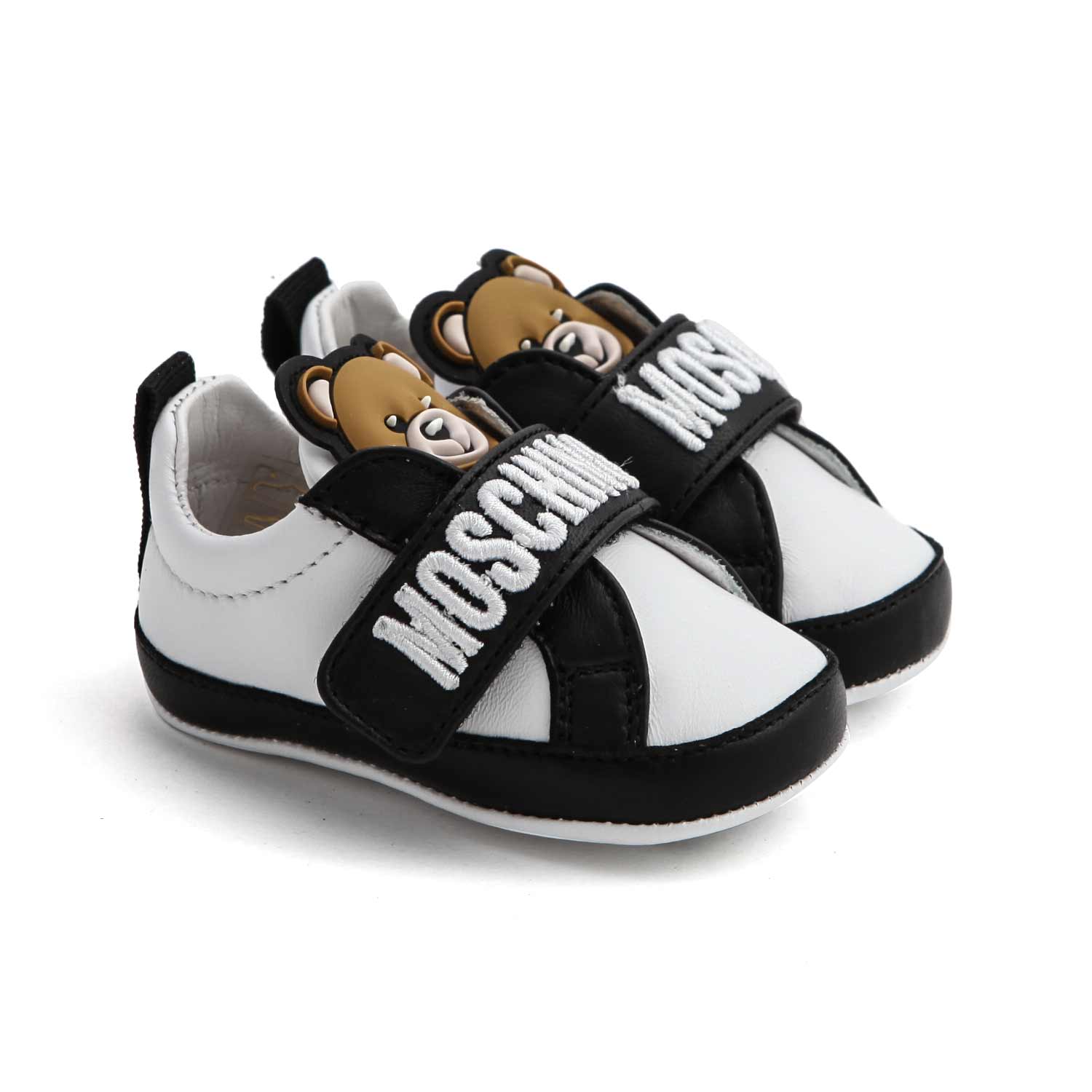 SNEAKERS BIANCHE E NERE BABY - annameglio.com abbigliamento moda