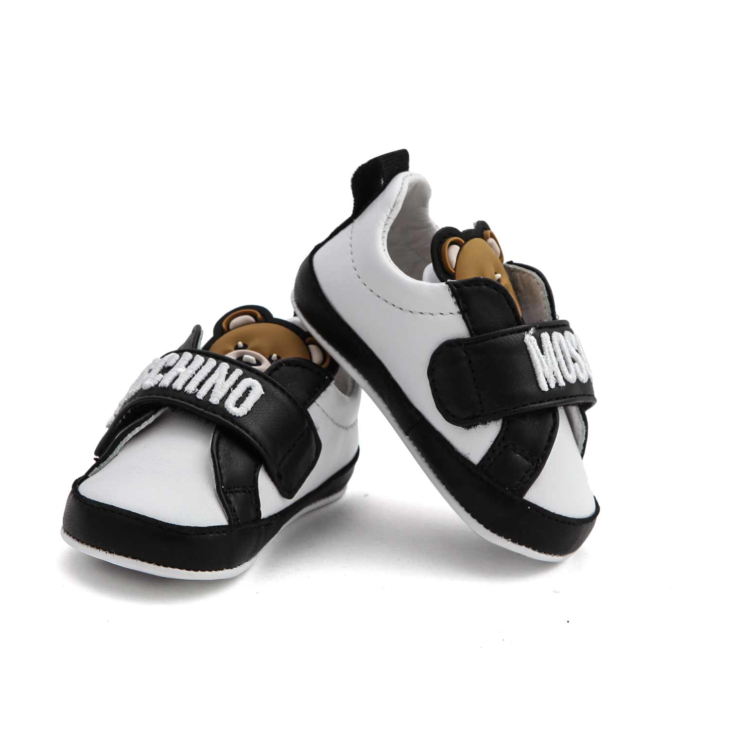 SNEAKERS BIANCHE E NERE BABY - annameglio.com abbigliamento moda