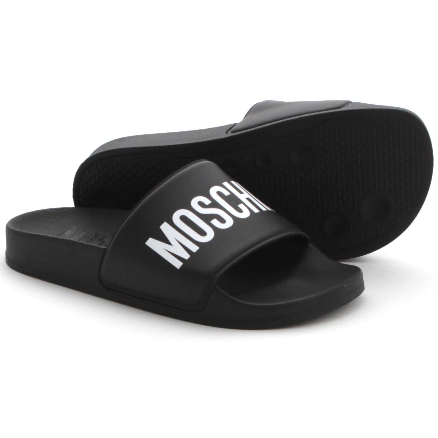 SANDALI GOMMA CON LOGO UNISEX - annameglio.com abbigliamento moda