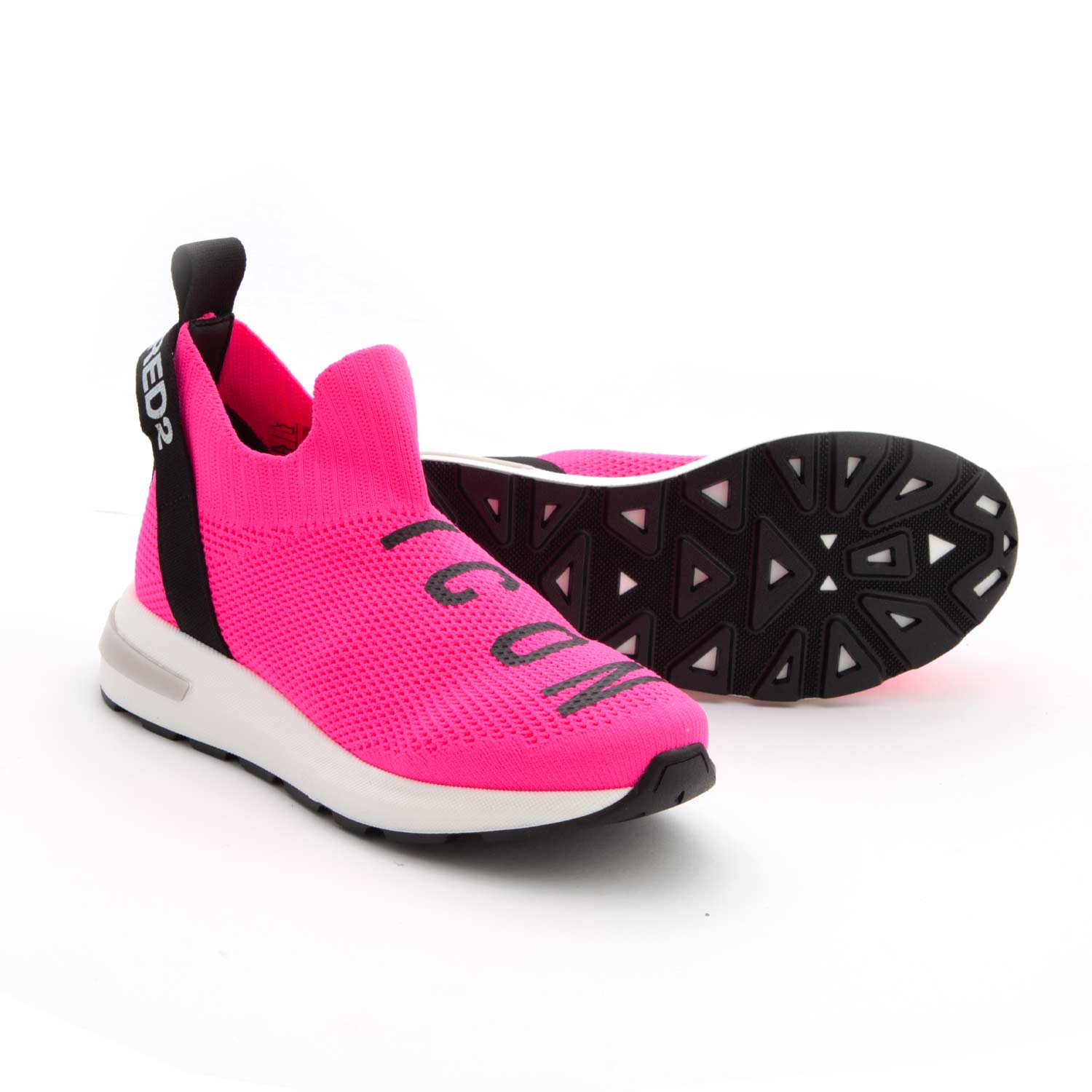 SNEAKERS ROSA FLUO BAMBINA TEEN - annameglio.com abbigliamento moda