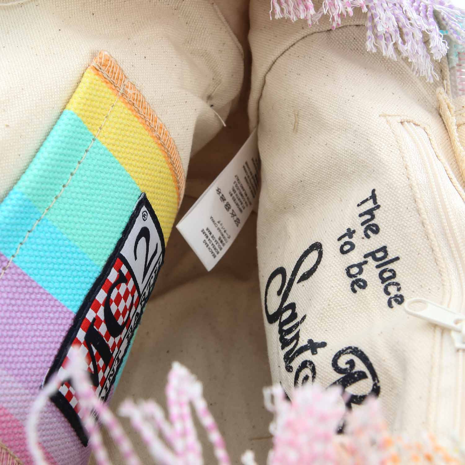 Borsa in Canvas multi-color - annameglio.com abbigliamento moda