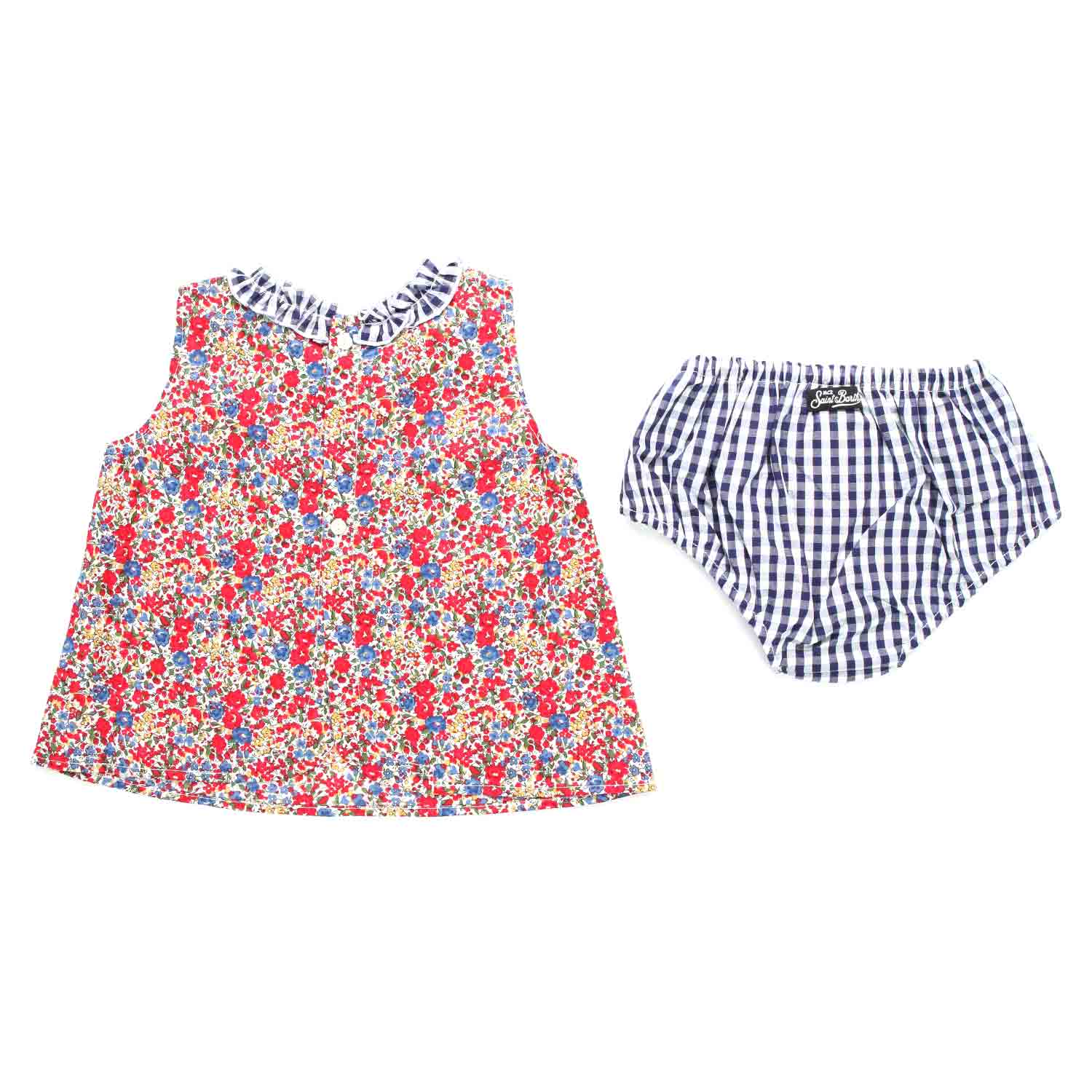 COMPLETINO MARE MULTICOLOR NEONATA - annameglio.com abbigliamento moda