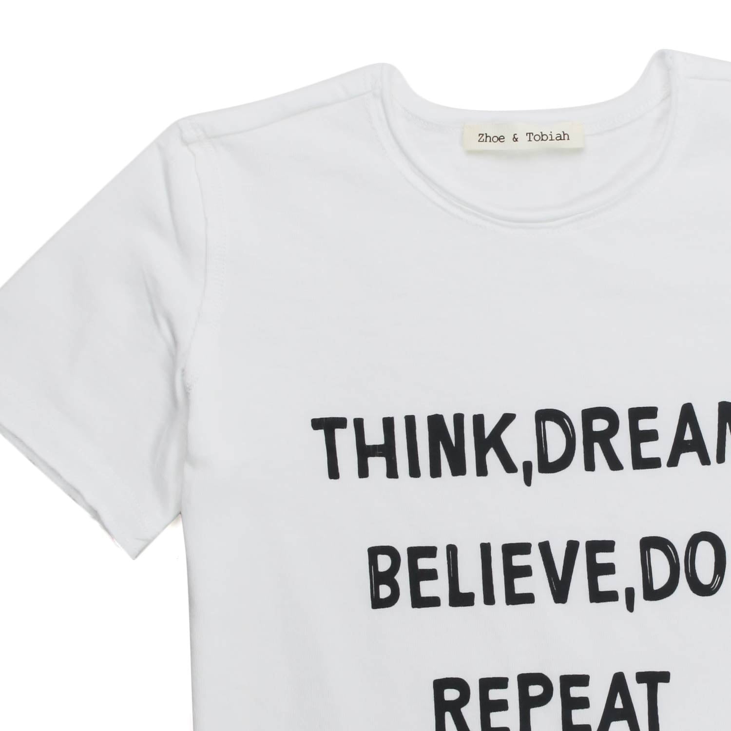 T-SHIRT BIANCA CON STAMPA BIMBO - annameglio.com abbigliamento moda