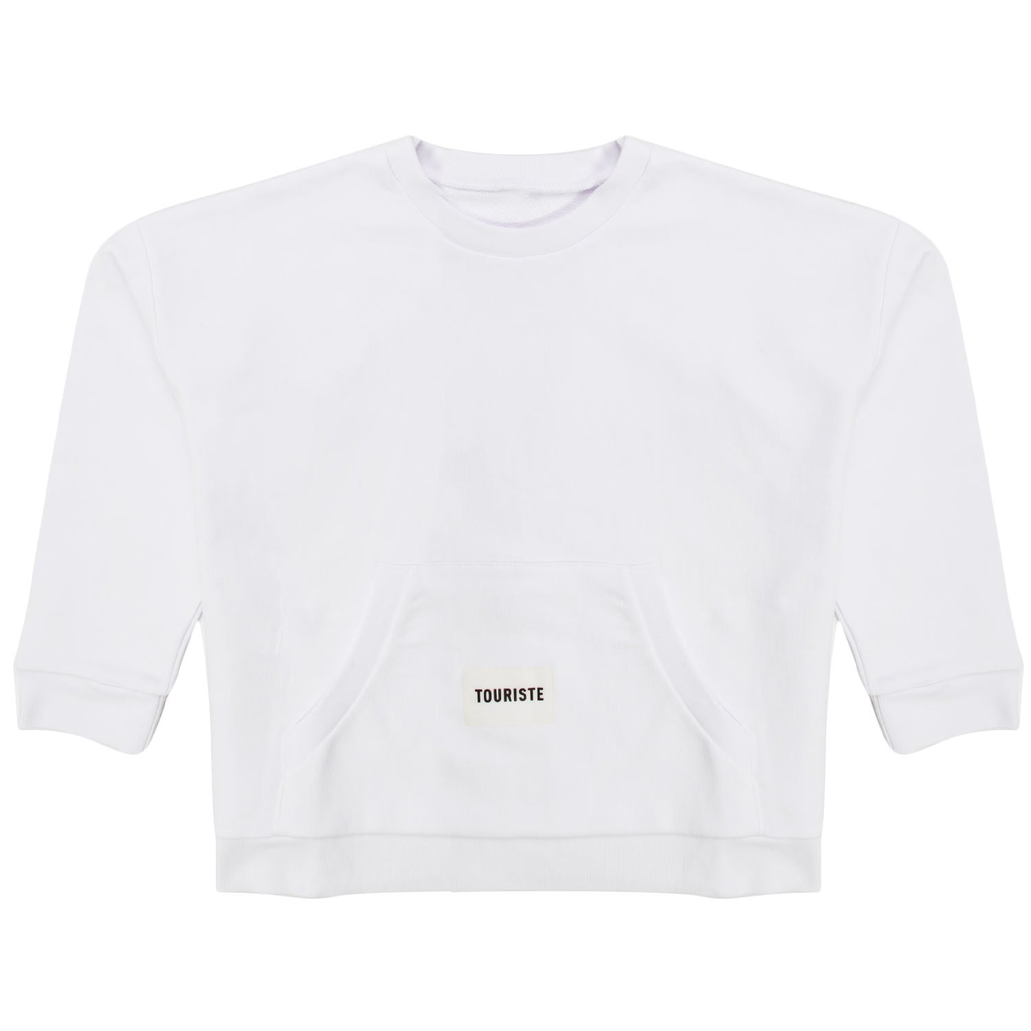 FELPA BIANCA BAMBINA E TEENAGER - annameglio.com abbigliamento moda