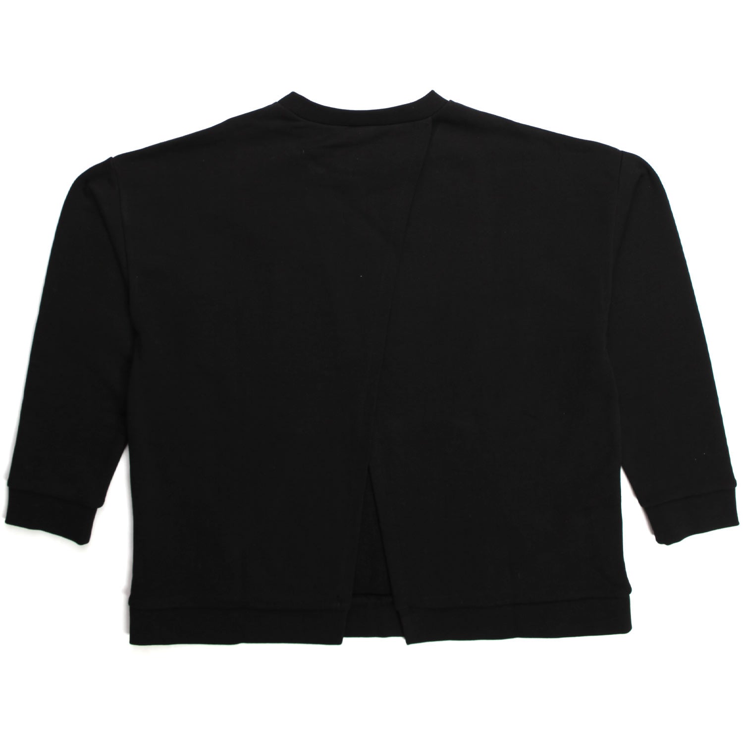 FELPA NERA COTONE BAMBINA GIRL - annameglio.com abbigliamento moda