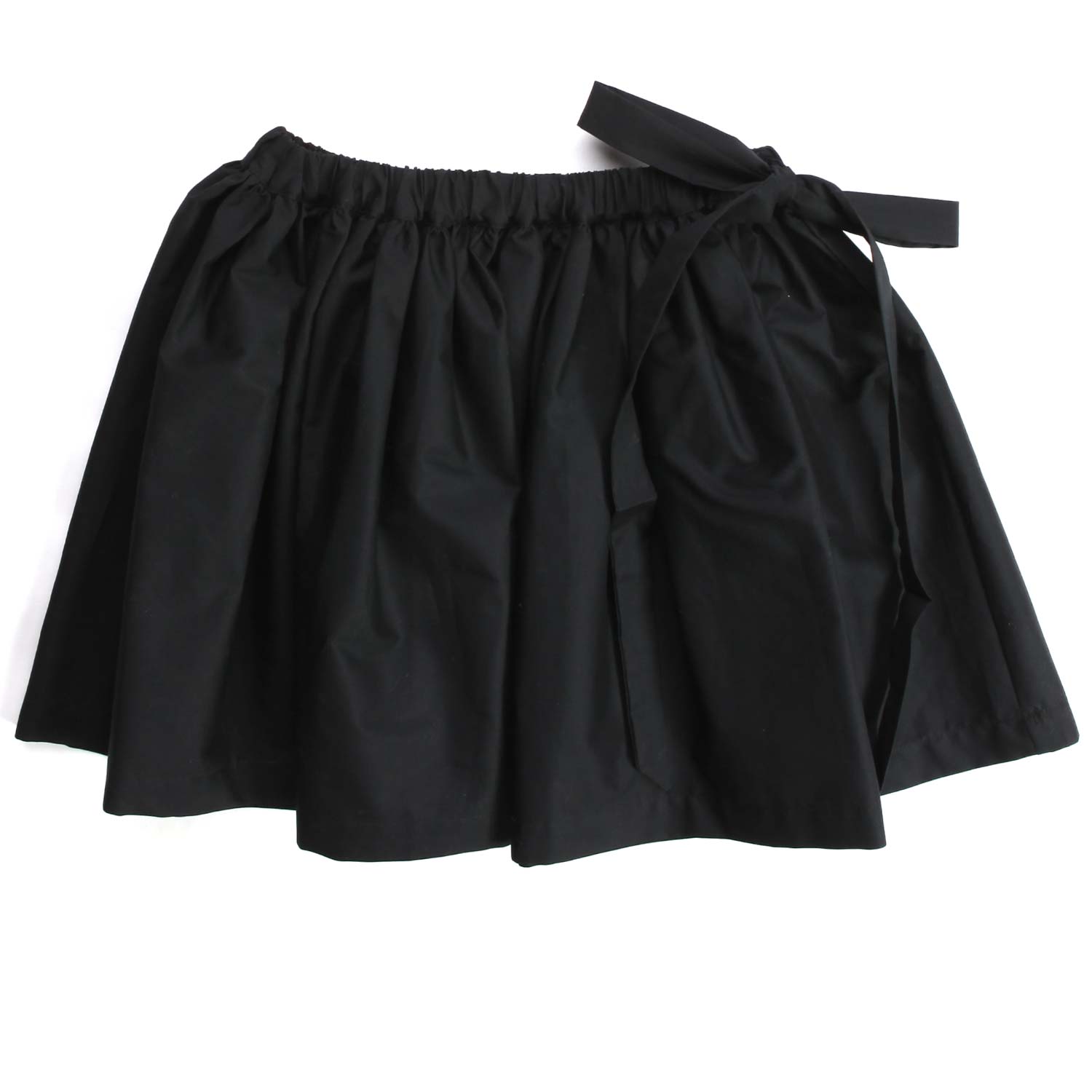 GONNA NERA A PIEGHE GIRL - annameglio.com abbigliamento moda