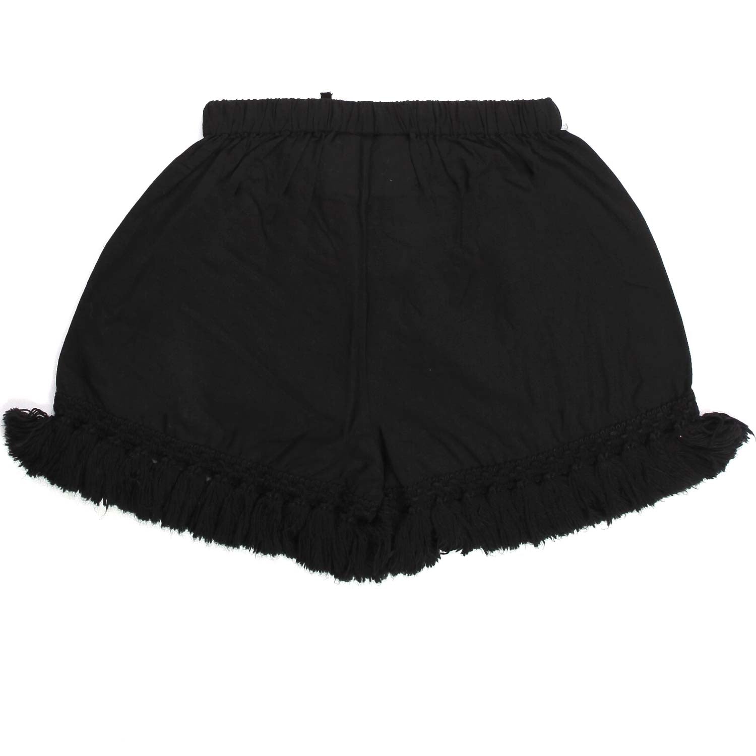 SHORTS NERI COTONE GIRL BAMBINA - annameglio.com abbigliamento moda