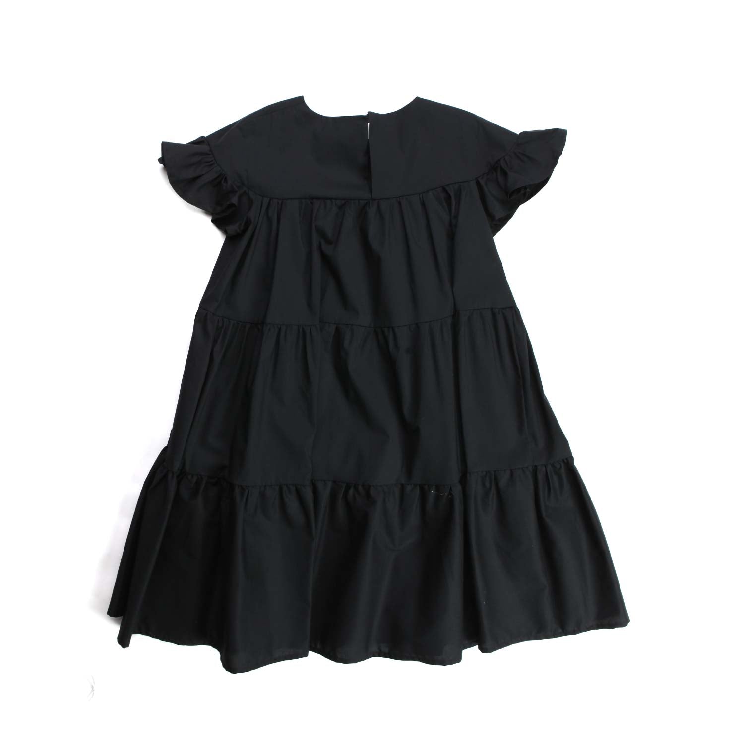ABITO NERO COTONE GIRL BAMBINA - annameglio.com abbigliamento moda