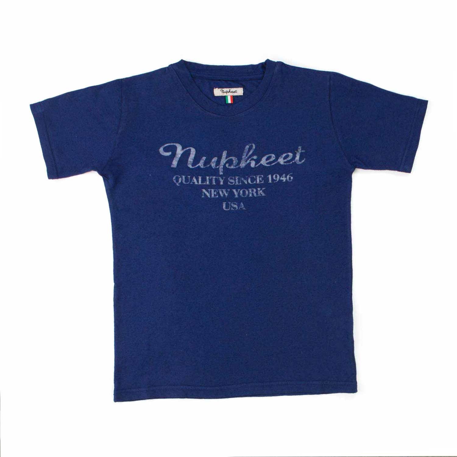 T-SHIRT BLU COTONE BOY BAMBINO - annameglio.com abbigliamento moda
