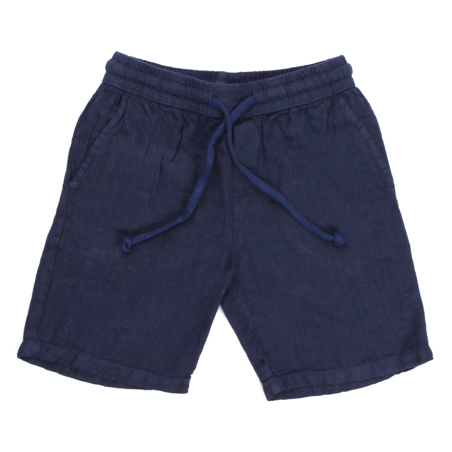 BERMUDA BLU LINO BAMBINO TEEN - annameglio.com abbigliamento moda