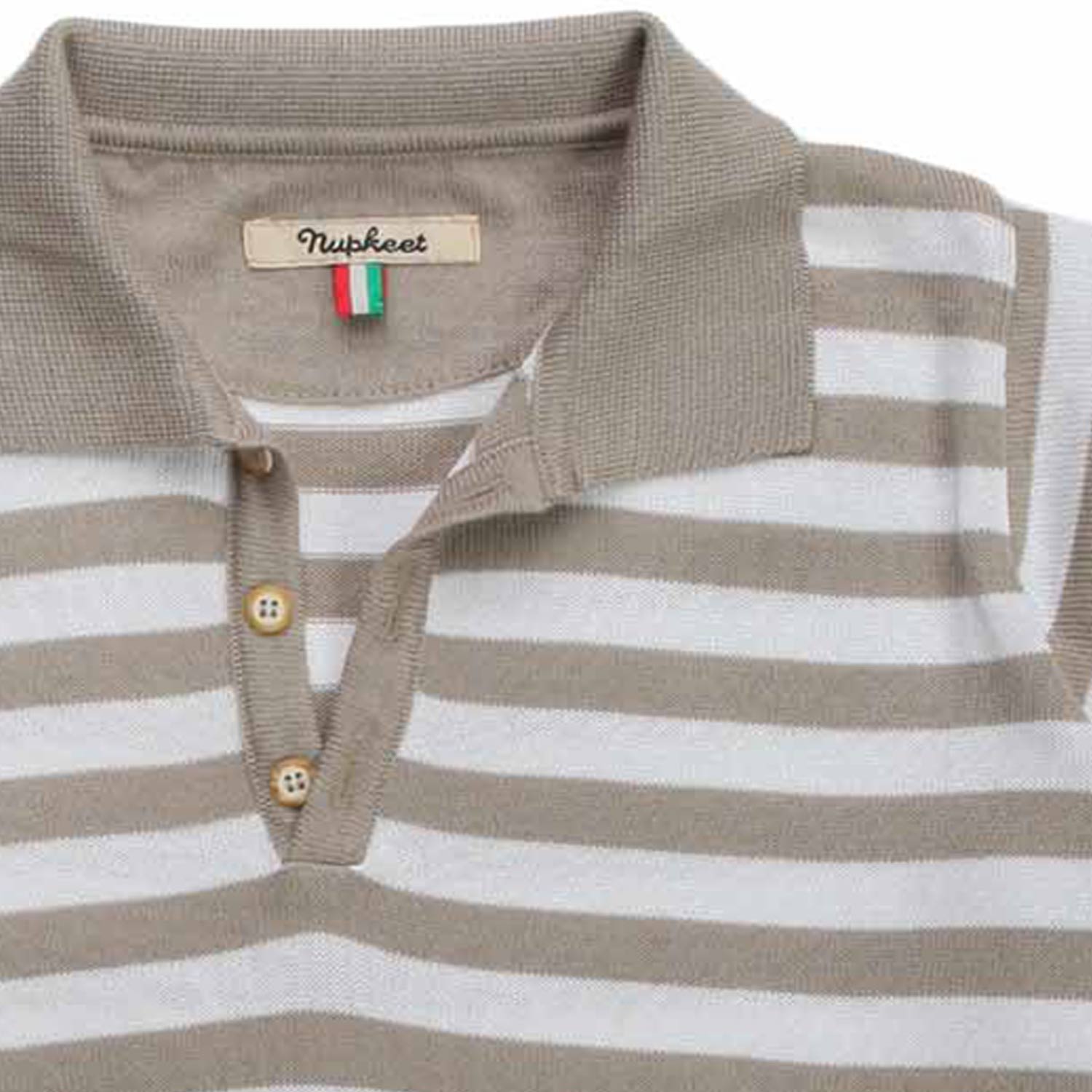 POLO BRAULIO A RIGHE SABBIA BAMBINO - annameglio.com abbigliamento moda