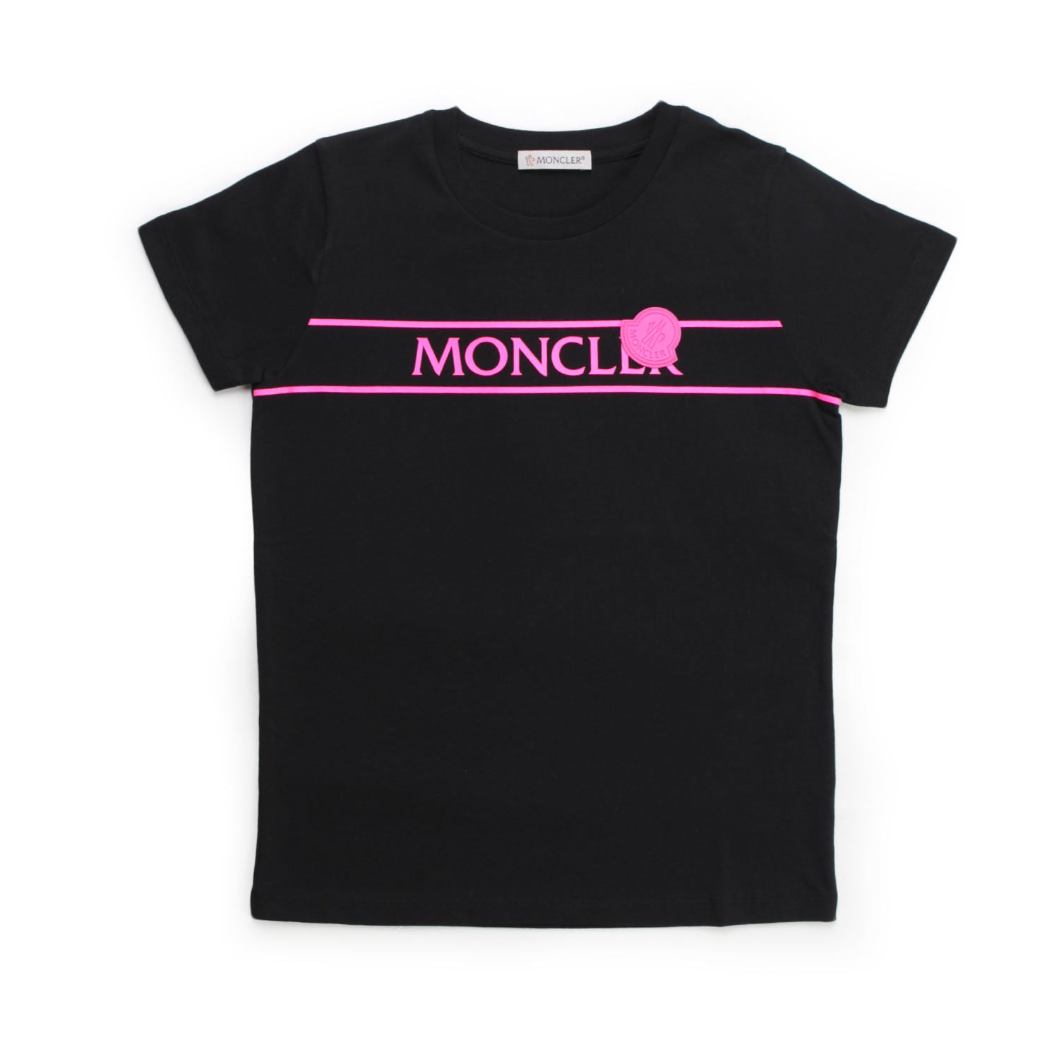 T-SHIRT NERA CON LOGO BAMBINA GIRL - annameglio.com abbigliamento moda