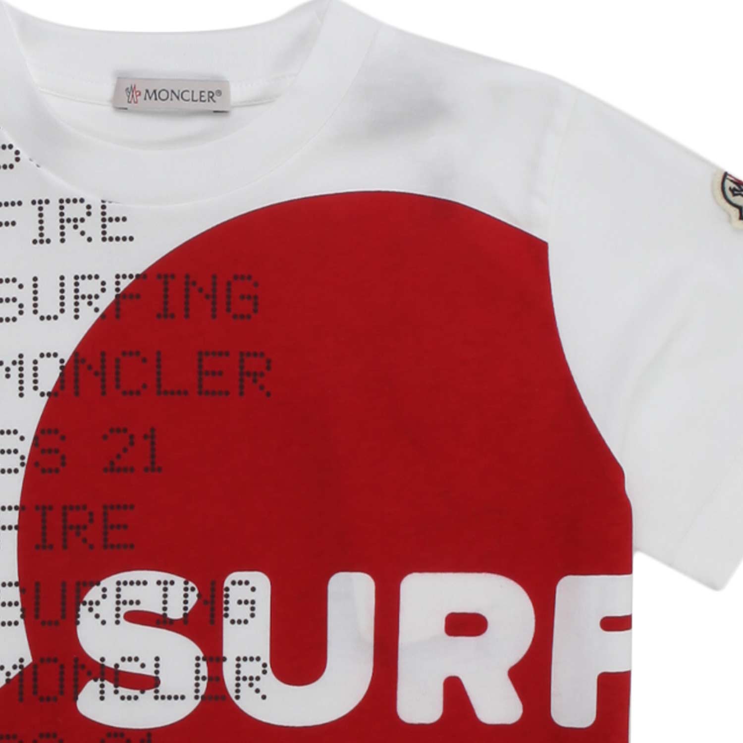 T-SHIRT BIANCA E ROSSA UNISEX - annameglio.com abbigliamento moda