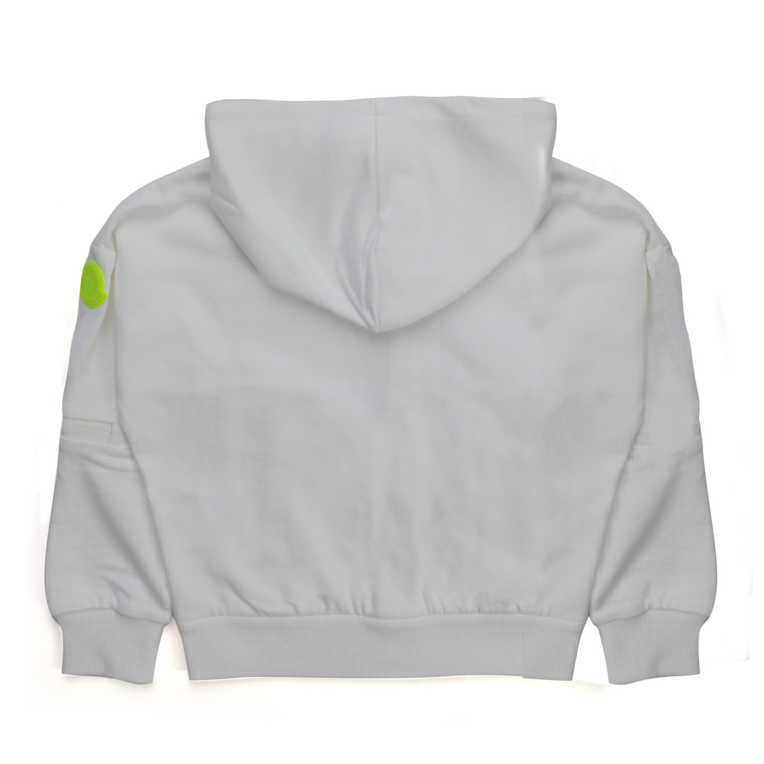 FELPA BIANCA ZIP BAMBINA TEEN - annameglio.com abbigliamento moda