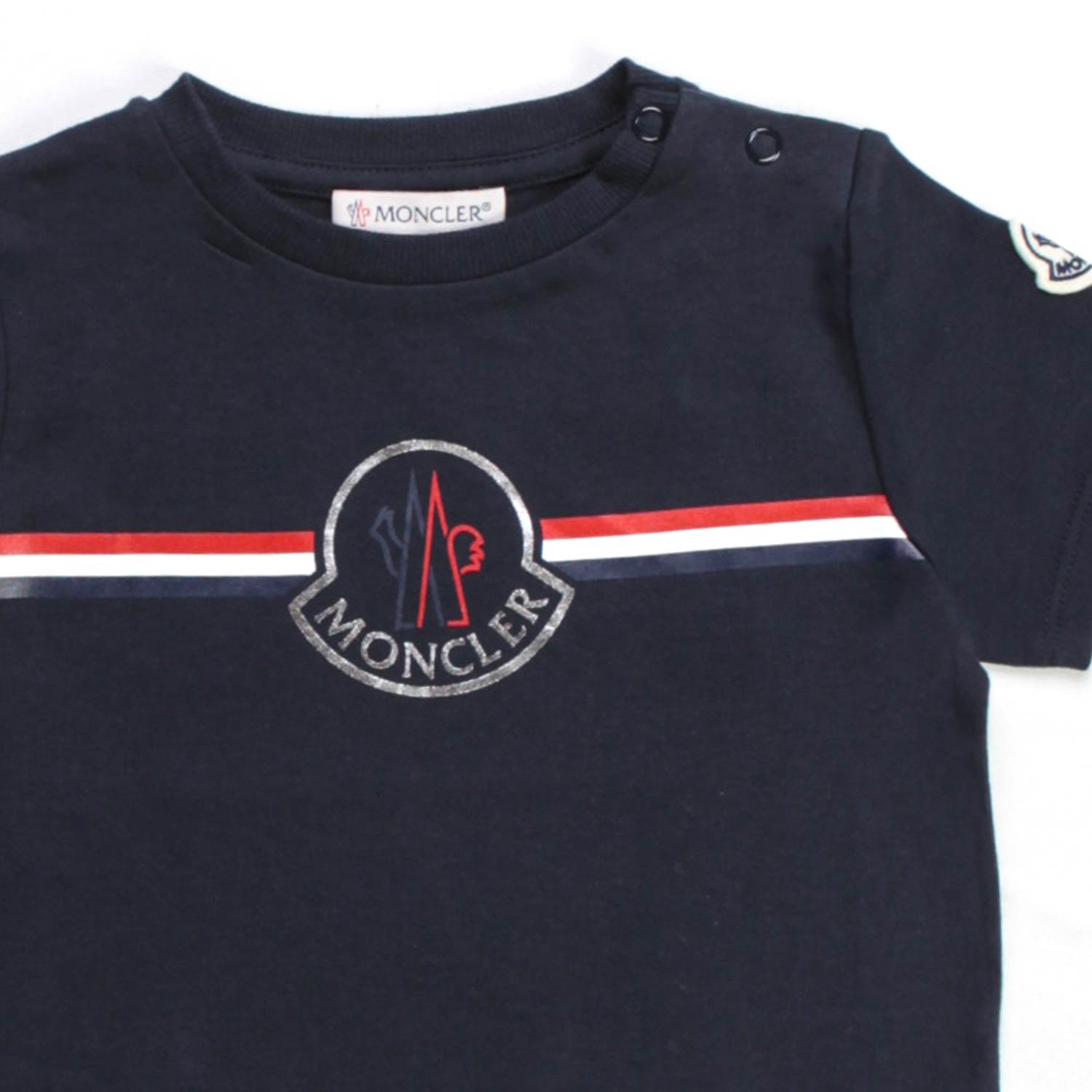 T-SHIRT BLU CON LOGO BABY - annameglio.com abbigliamento moda