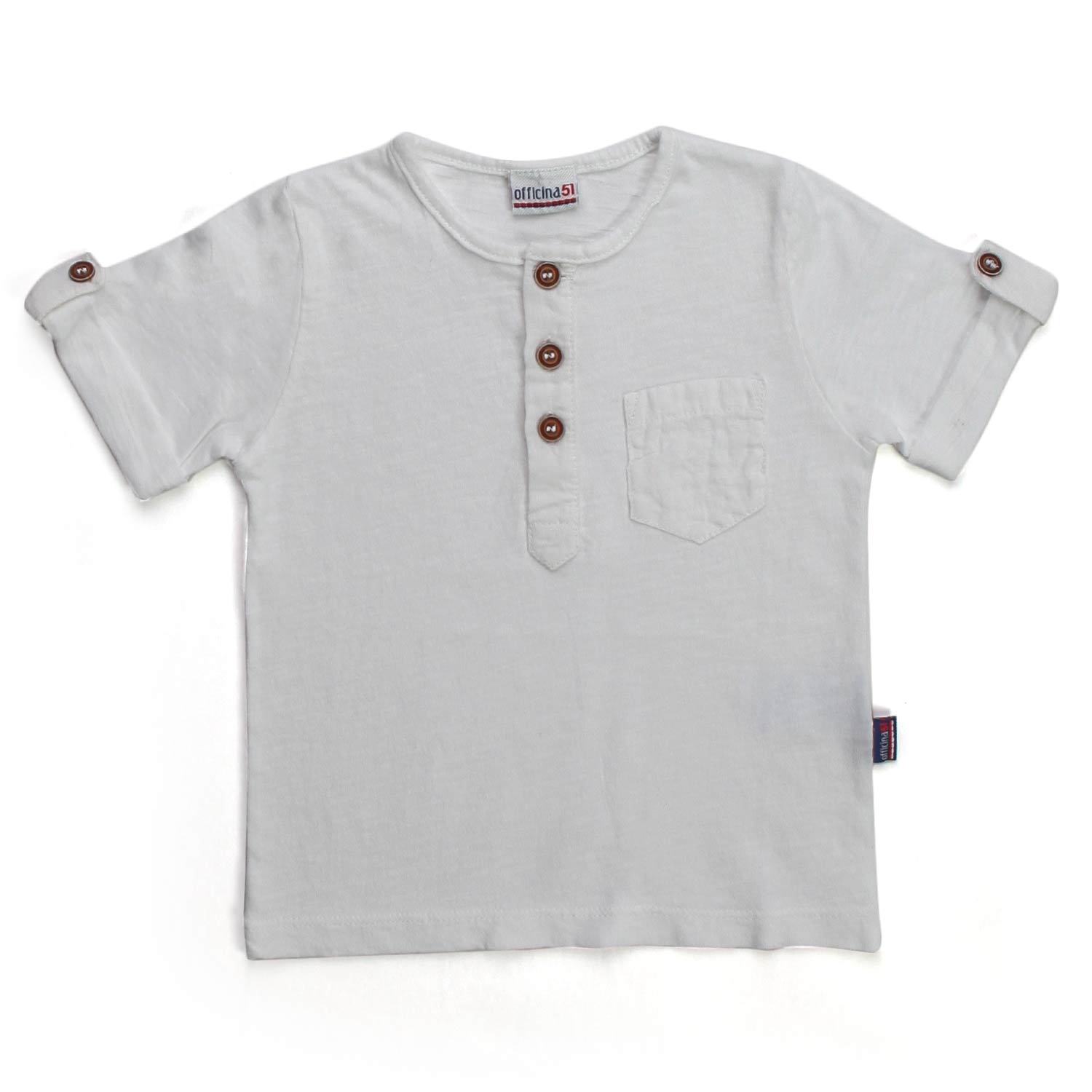 T-SHIRT SERAFINO BIANCA BEBÈ E BAMBINO - annameglio.com abbigliamento moda