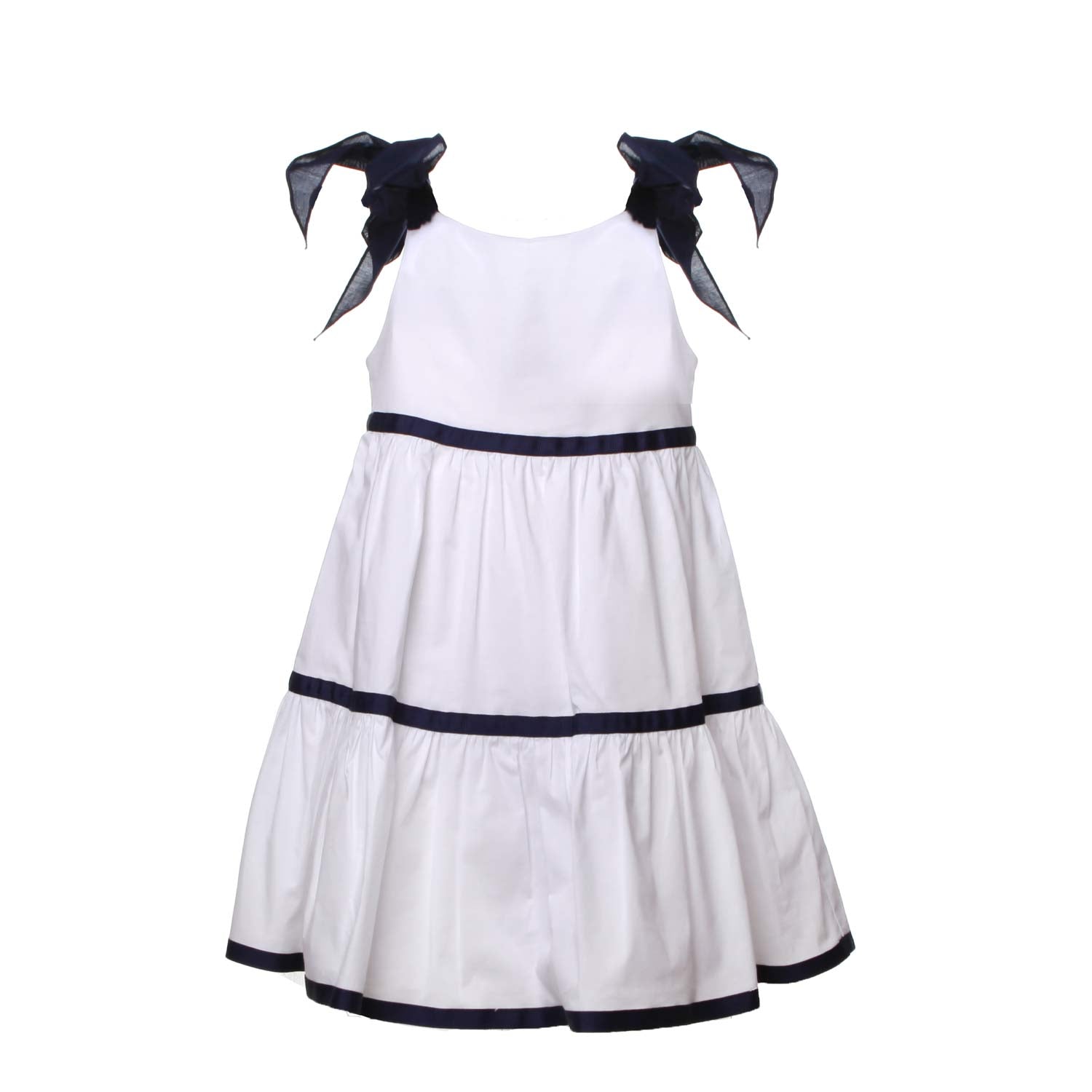 ABITO BIANCO E BLU BIMBA - annameglio.com abbigliamento moda