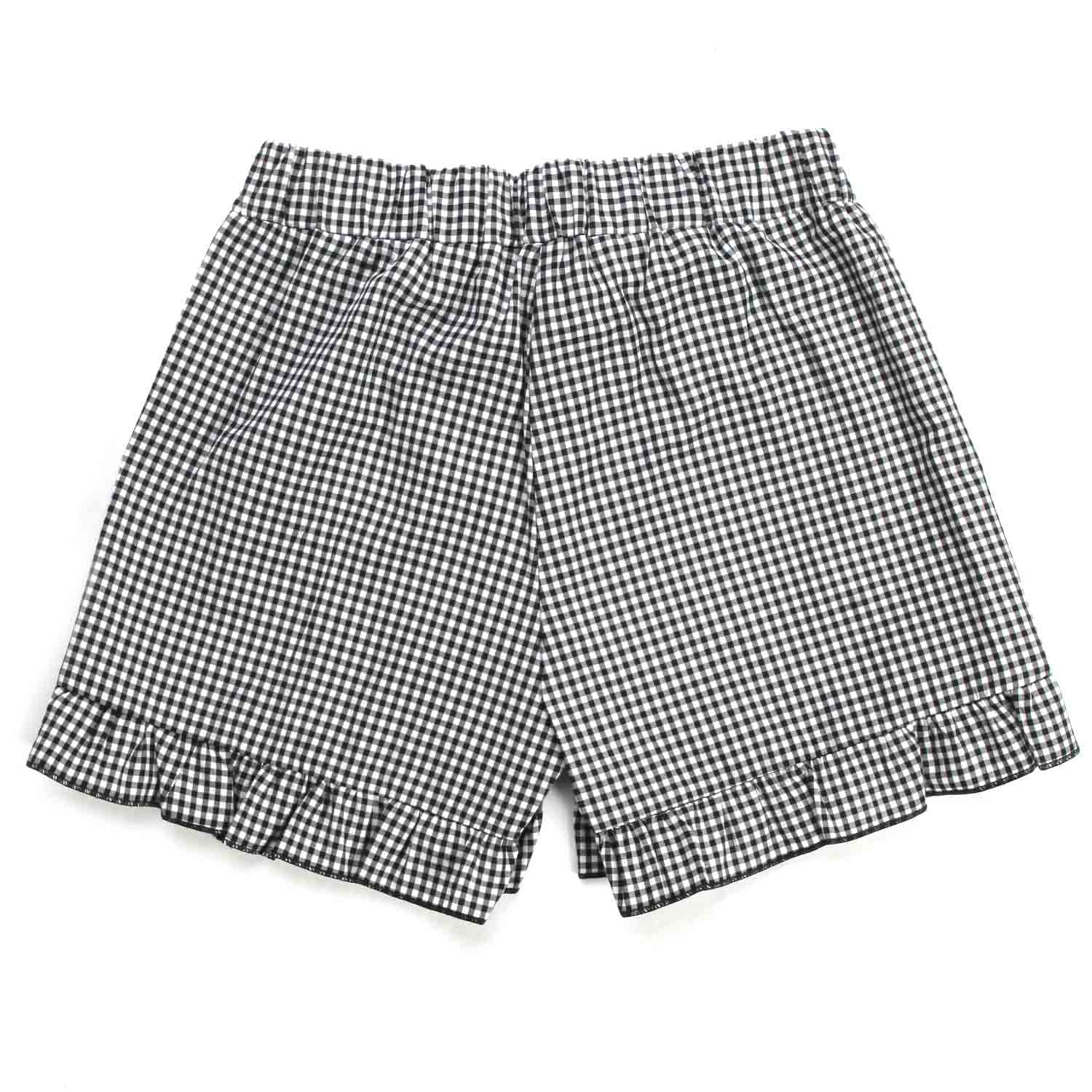 SHORTS FANTASIA VICHY BAMBINA - annameglio.com abbigliamento moda