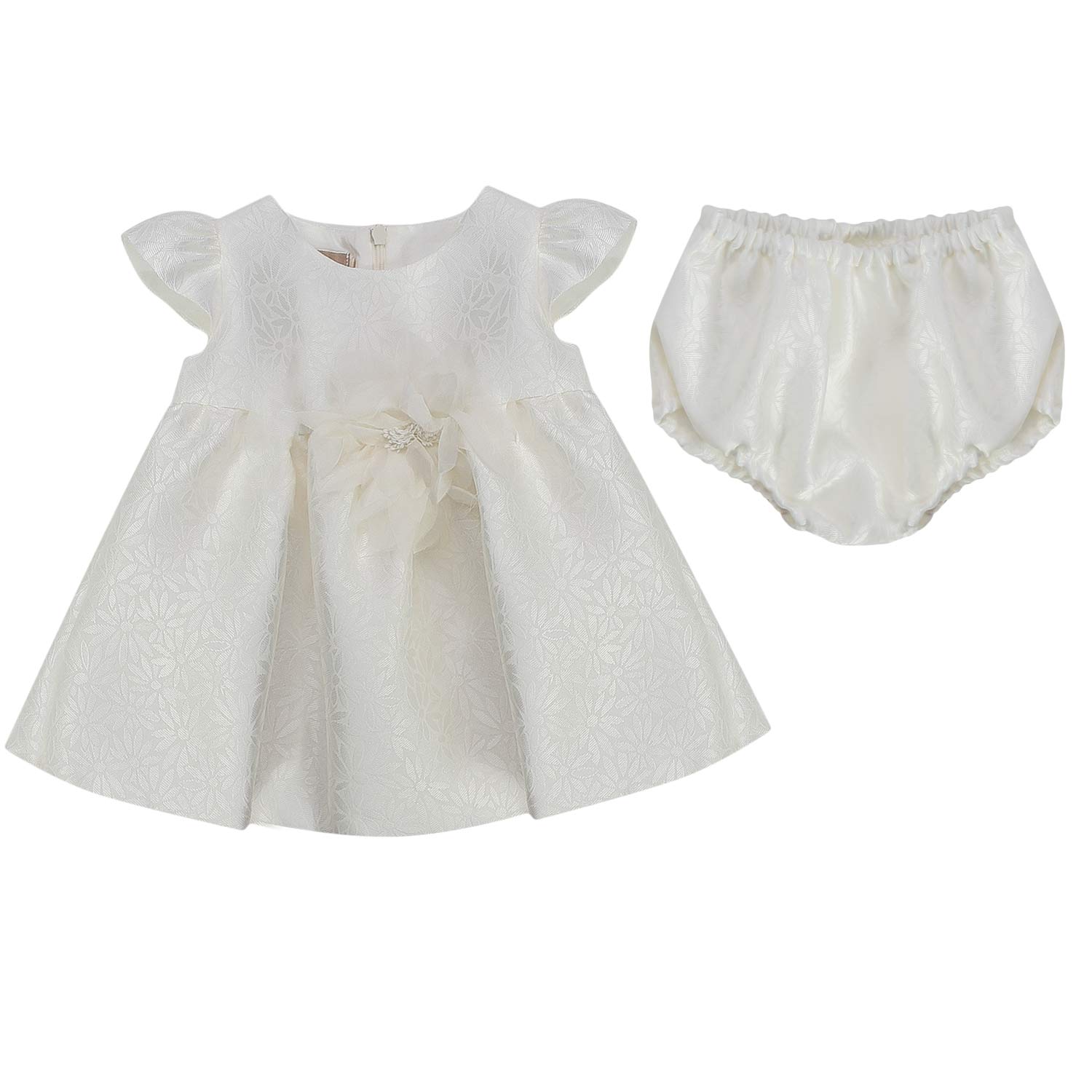ABITO BIMBA BIANCO LATTE CON CULOTTE - annameglio.com abbigliamento moda