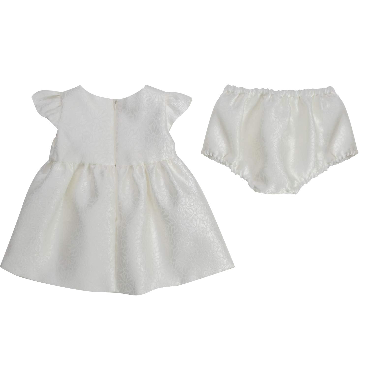 ABITO BIMBA BIANCO LATTE CON CULOTTE - annameglio.com abbigliamento moda